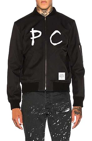 Prep Coterie Art Class Graffiti Bomber Jacket