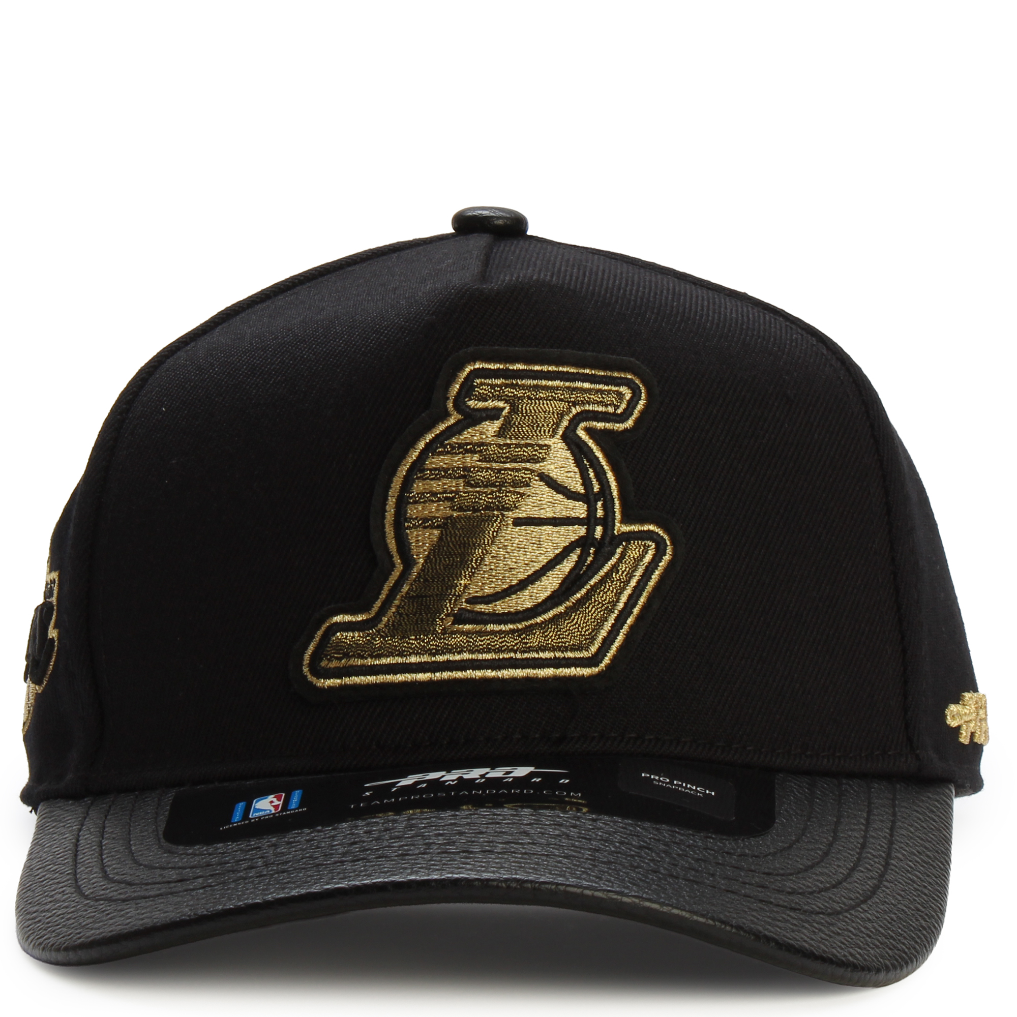 NBA Los Angeles Lakers Gold Twist Pro Pinch Snapback