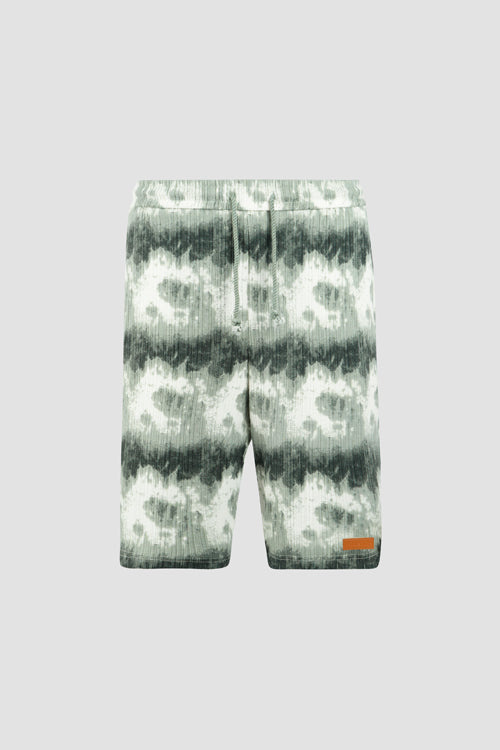 Cloud Pattern Knit Shorts