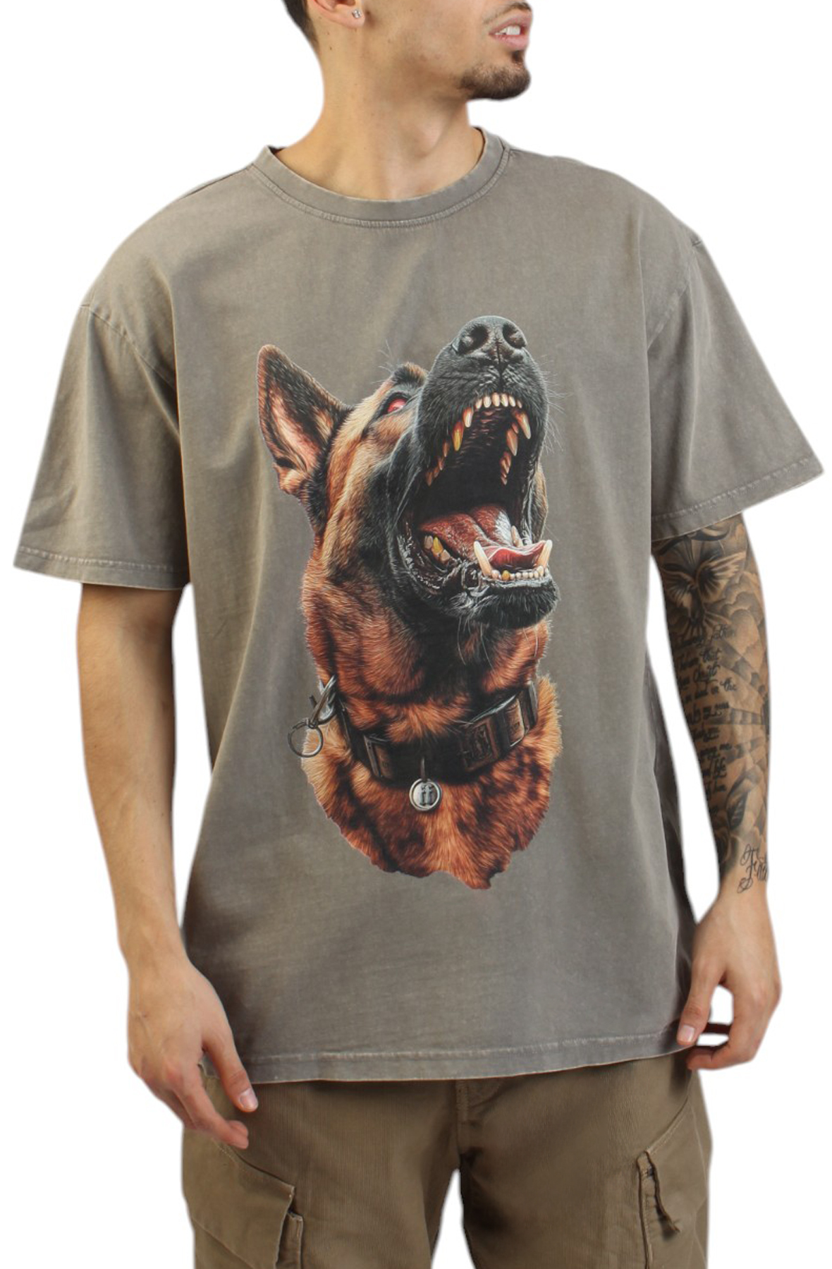 Man's Best Friend T-Shirt Asphalt