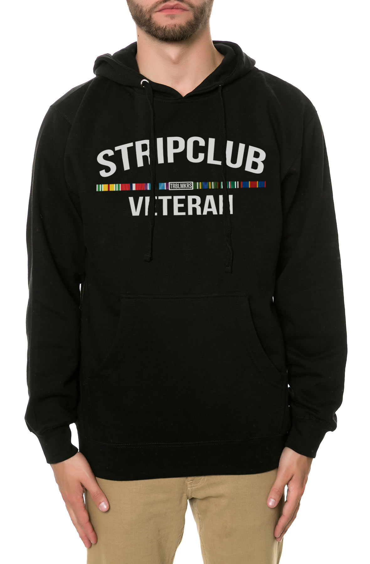 The Strip Club Veteran Hoodie in Black