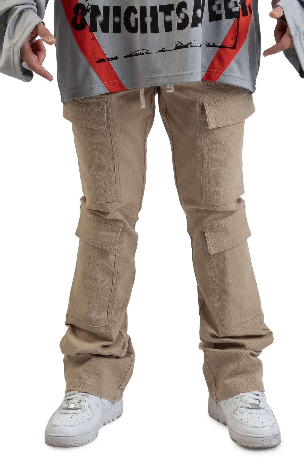 James Cargo Flare Pants