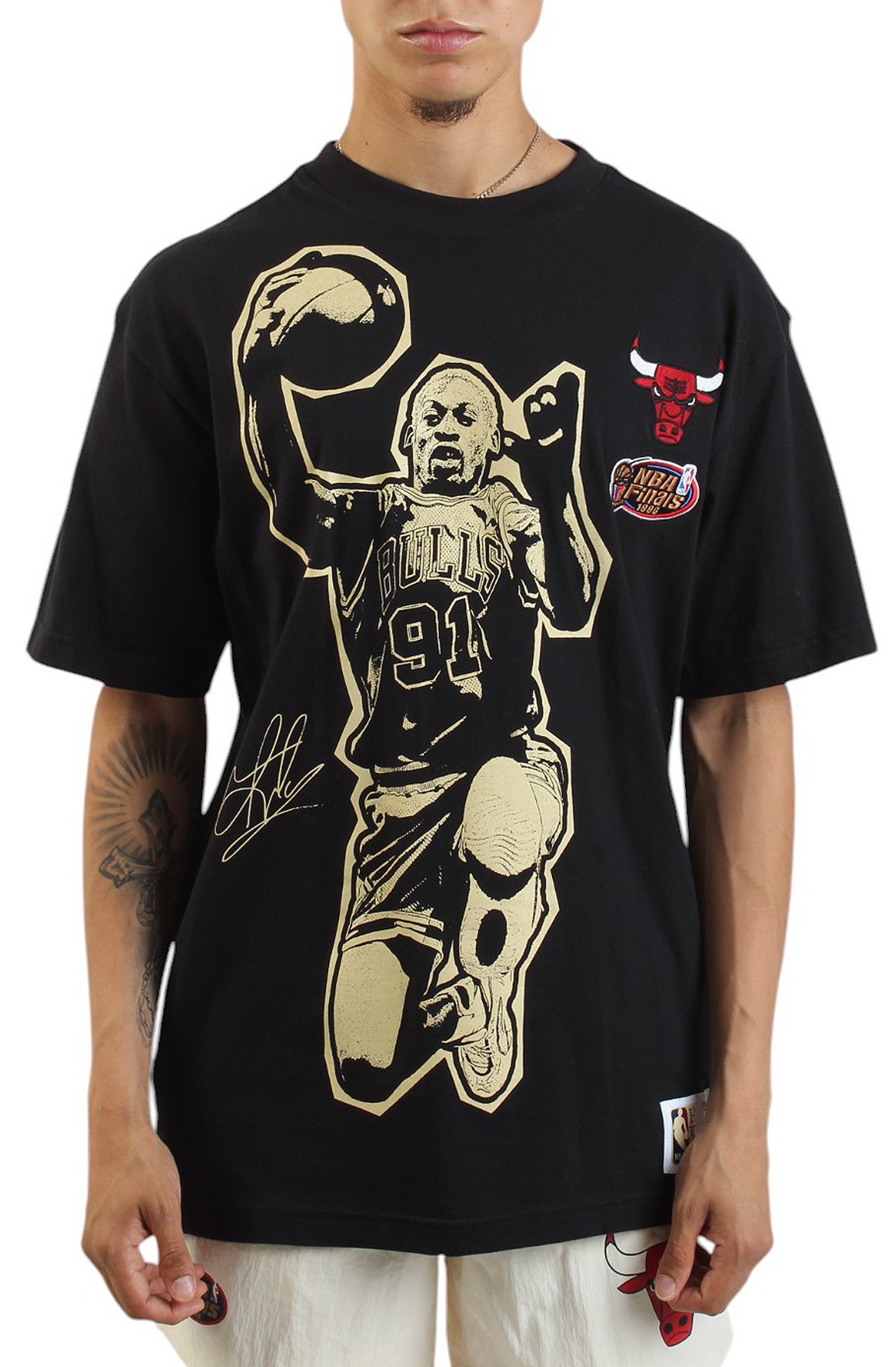 NBA Blockbuster Chicago Bulls Denis Rodman T-Shirt