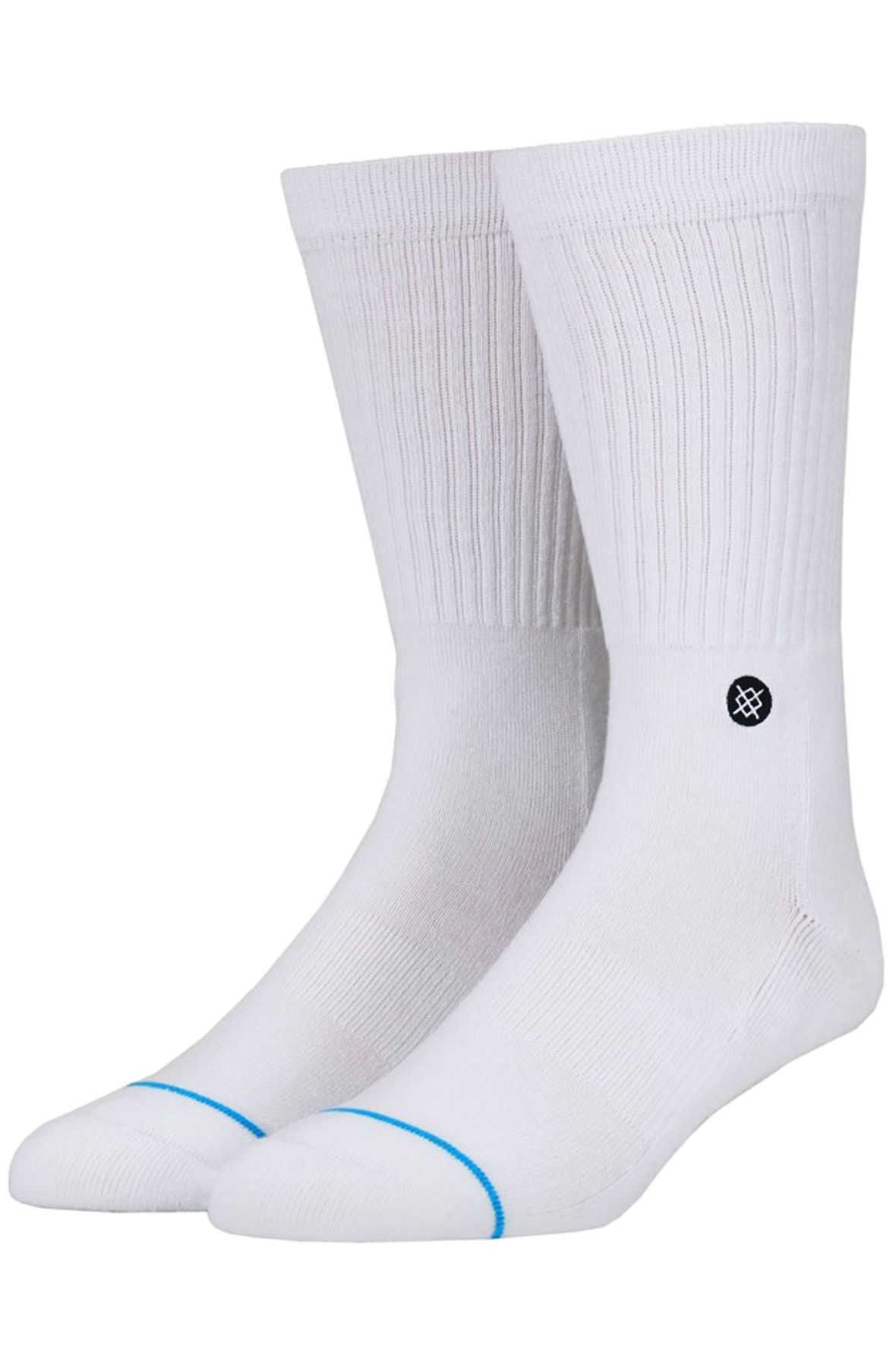 The Icon Socks in White & Black