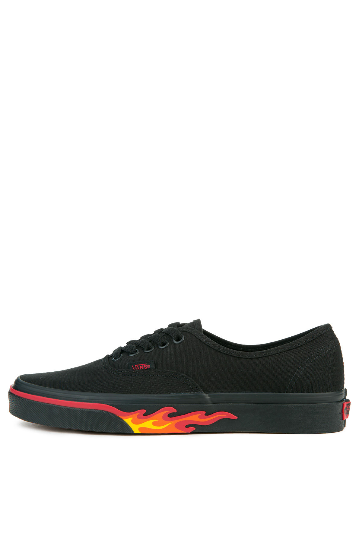 vans authentic flame wall