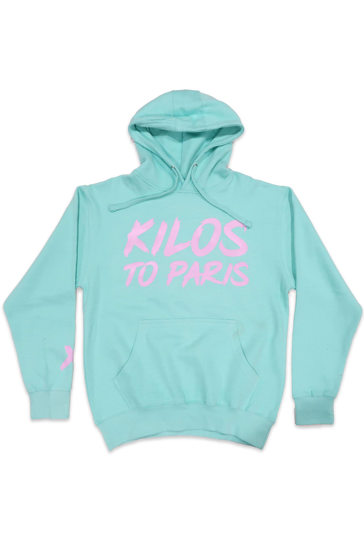 Kilos To Paris V2 Hoodie in Sky and Violet