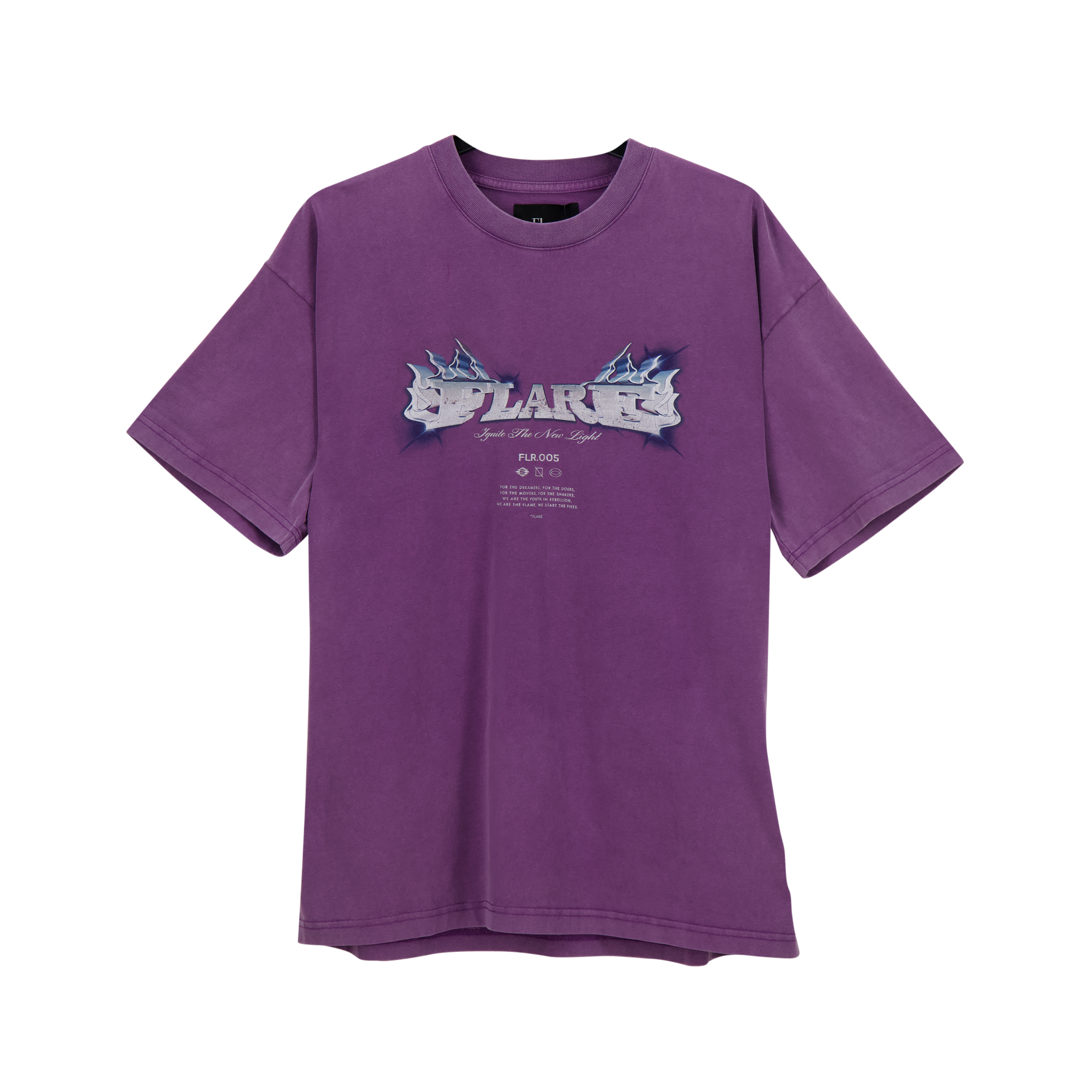 World Tour T Shirt Washed Lilac