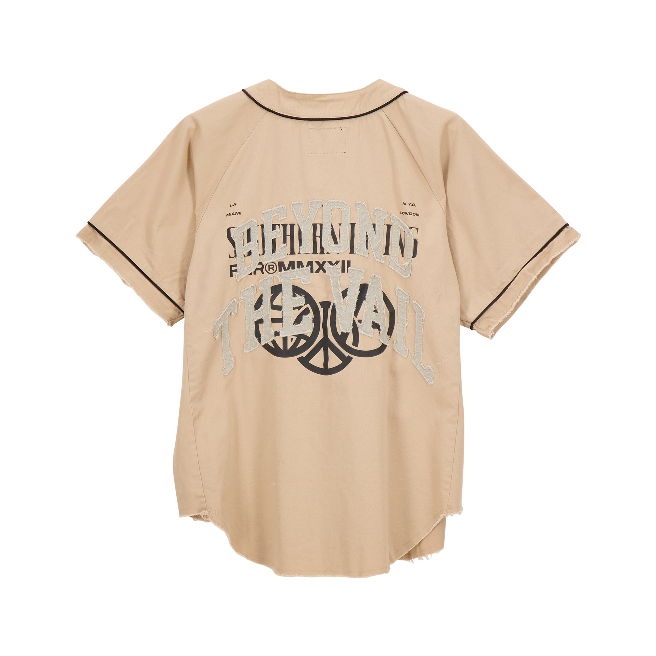 Rapture Baseball Jersey Sandshell