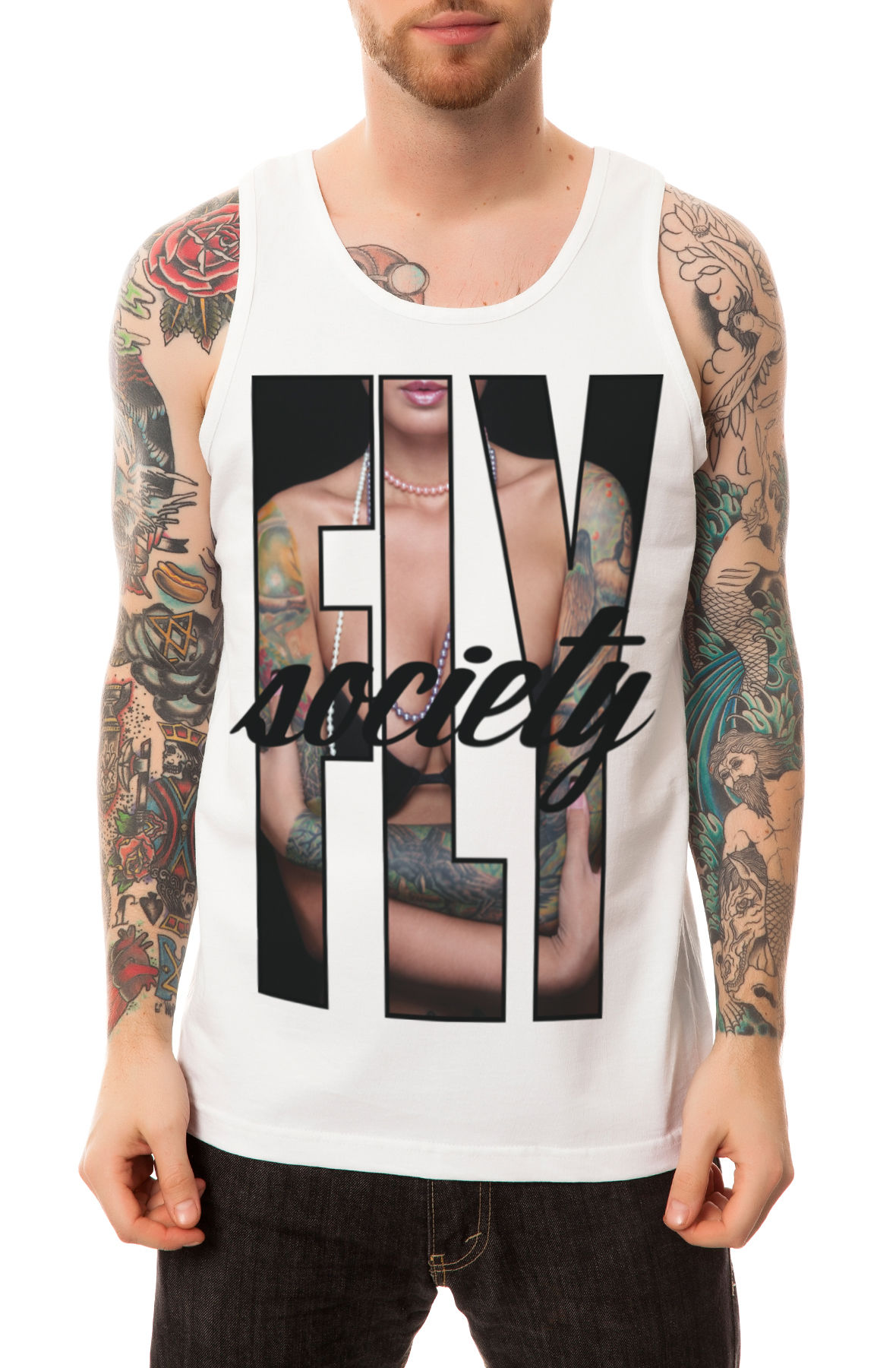 The Underground Tank Top in White