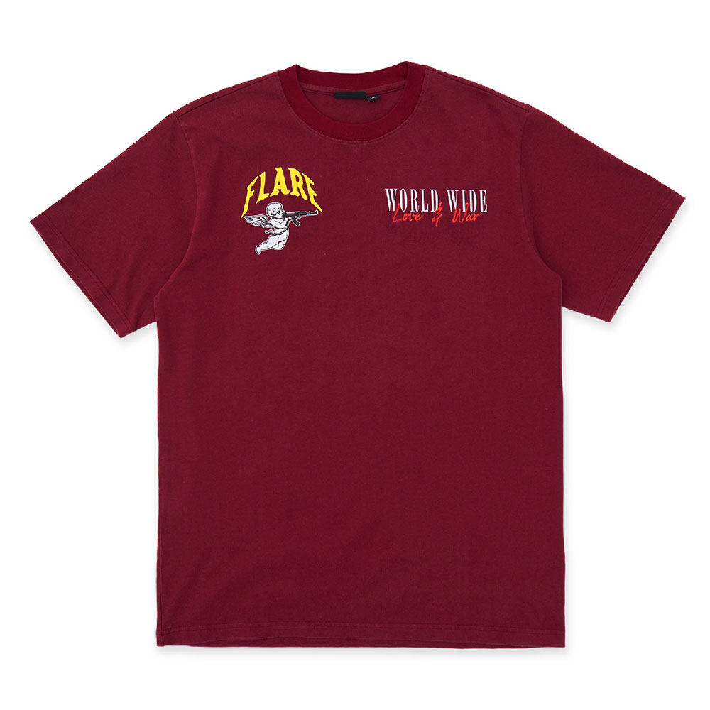 Love War T Shirt Brick