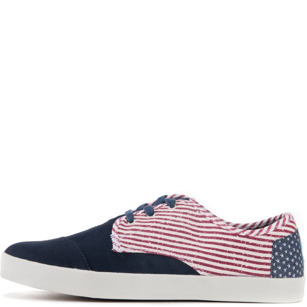 Toms for Men: Paseo Americana Canvas Flag Sneakers