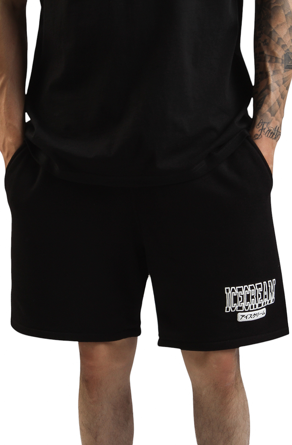 College Cotton Sweat Shorts