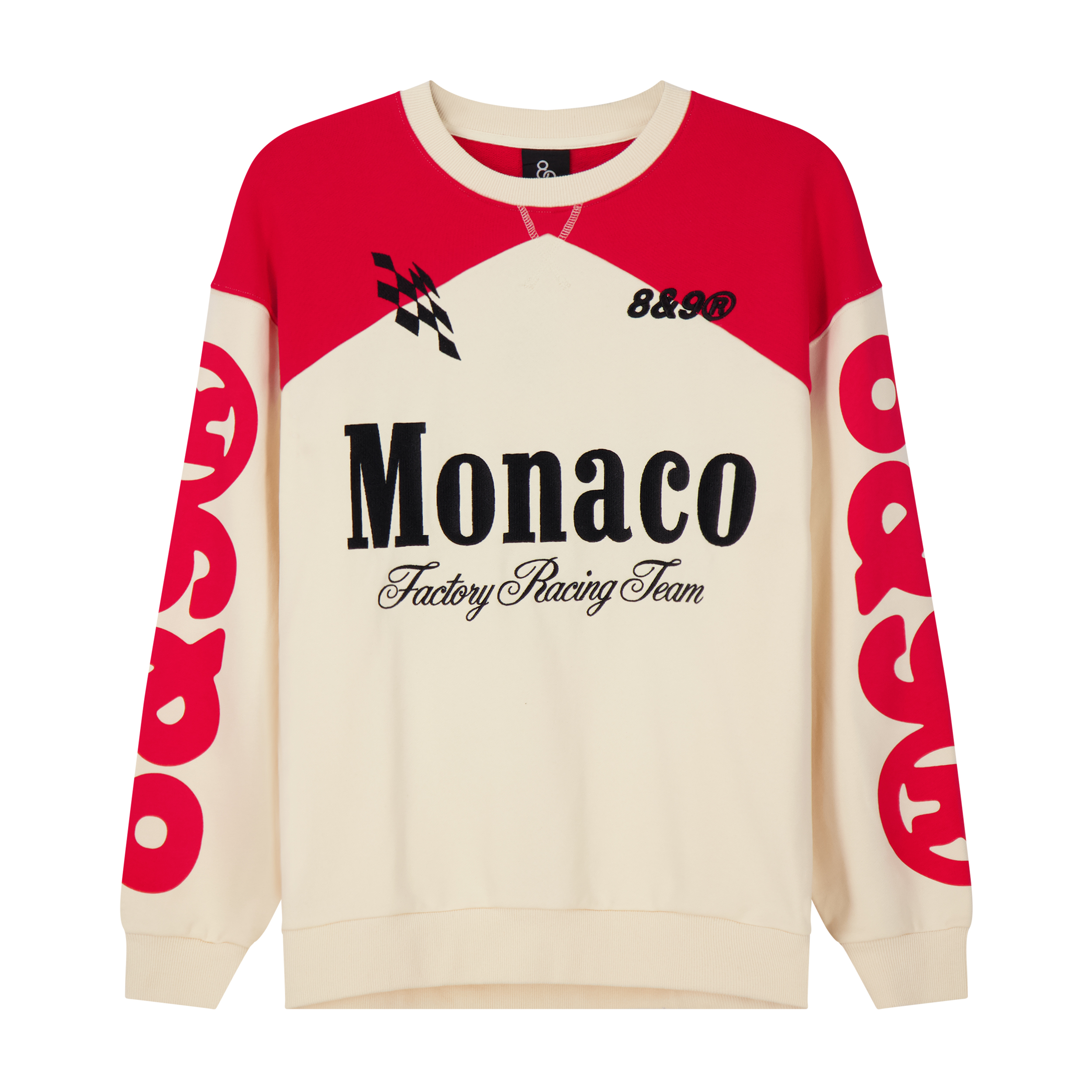 Monaco Crewneck Sweatshirt Red