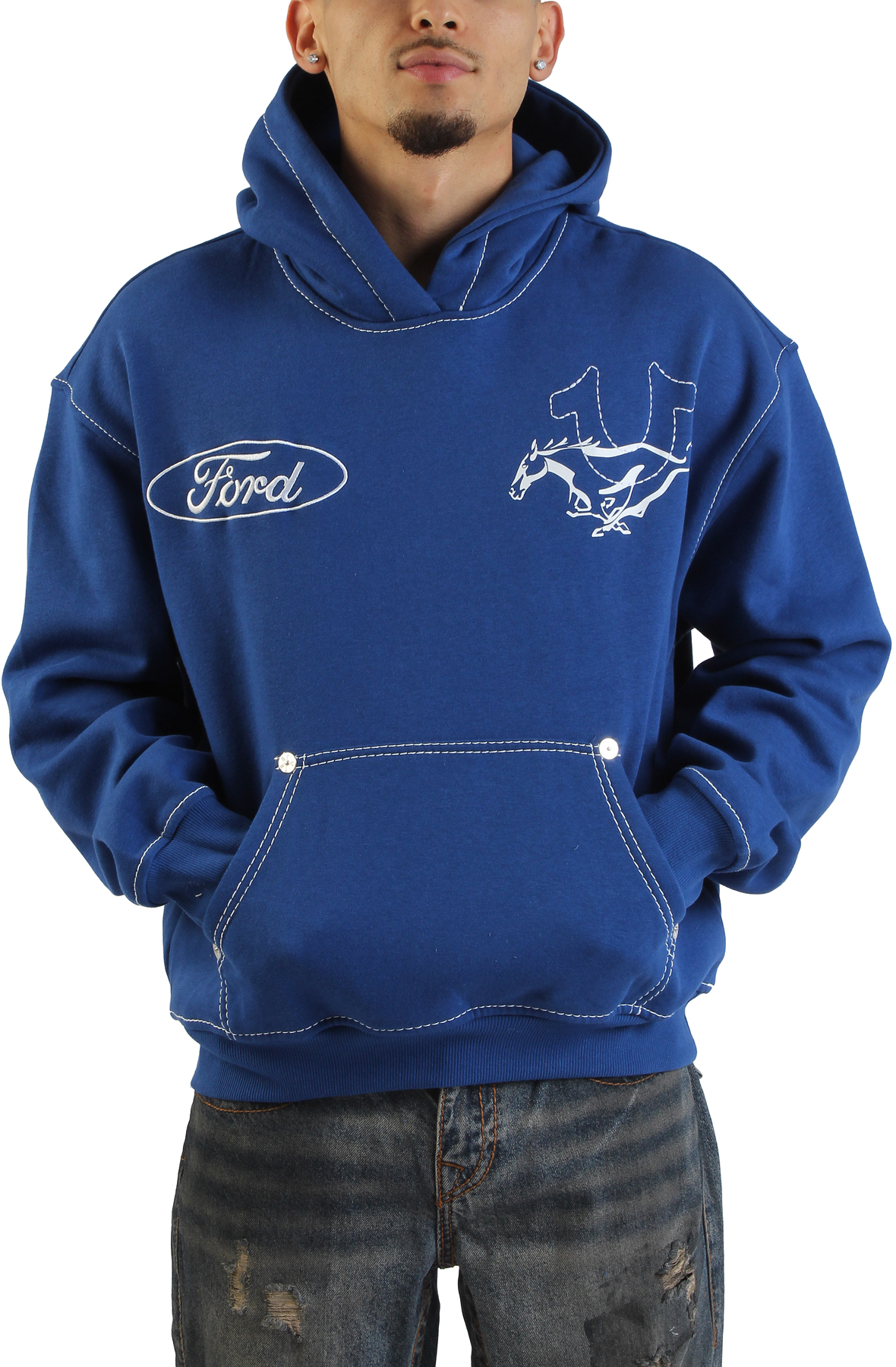 Ford Big T Cinched Hoodie