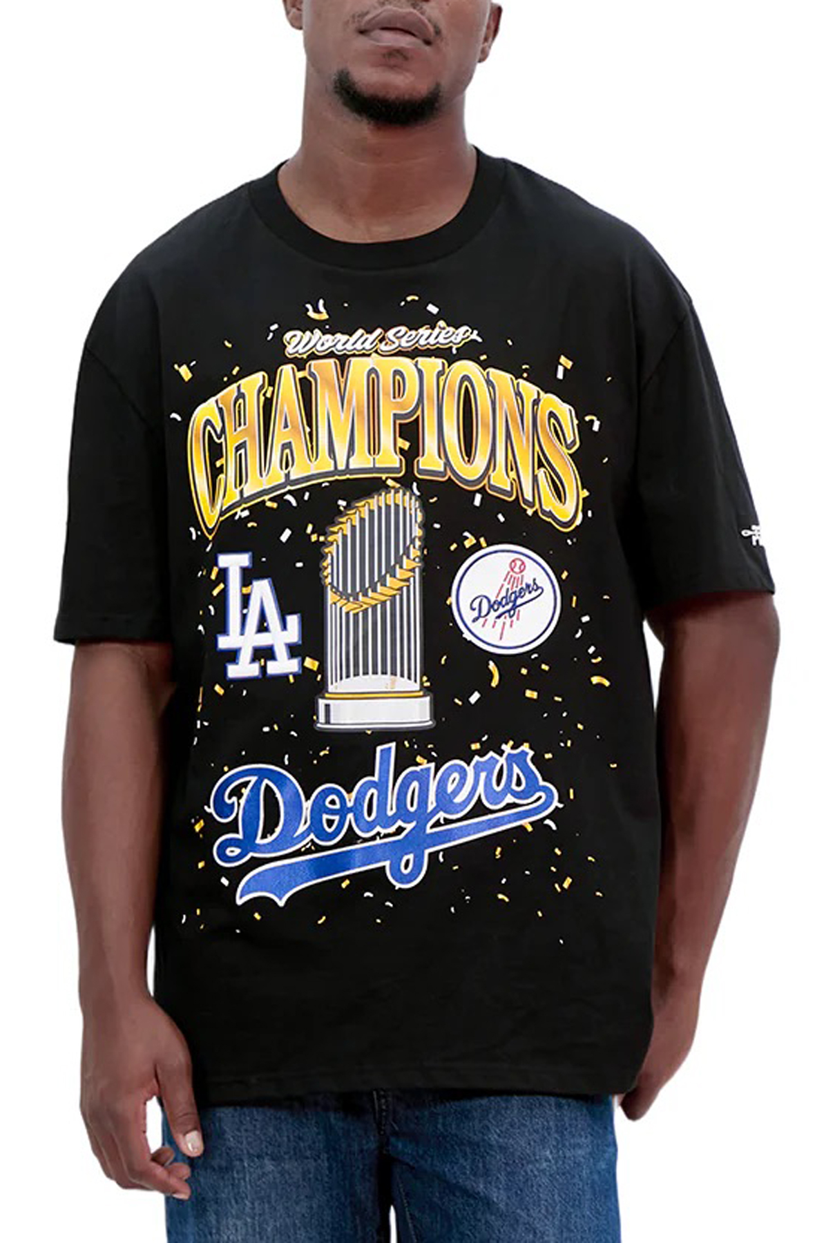 MLB LOS ANGELES DODGERS WORLD SERIES 2025 DROP SHOULDER T-SHIRT