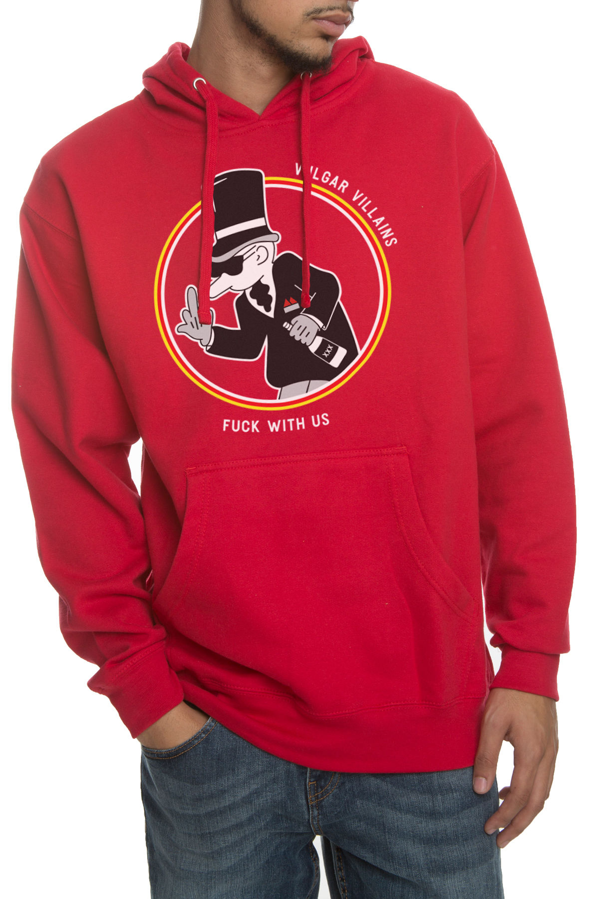 The Goon Two Hoodie in Red