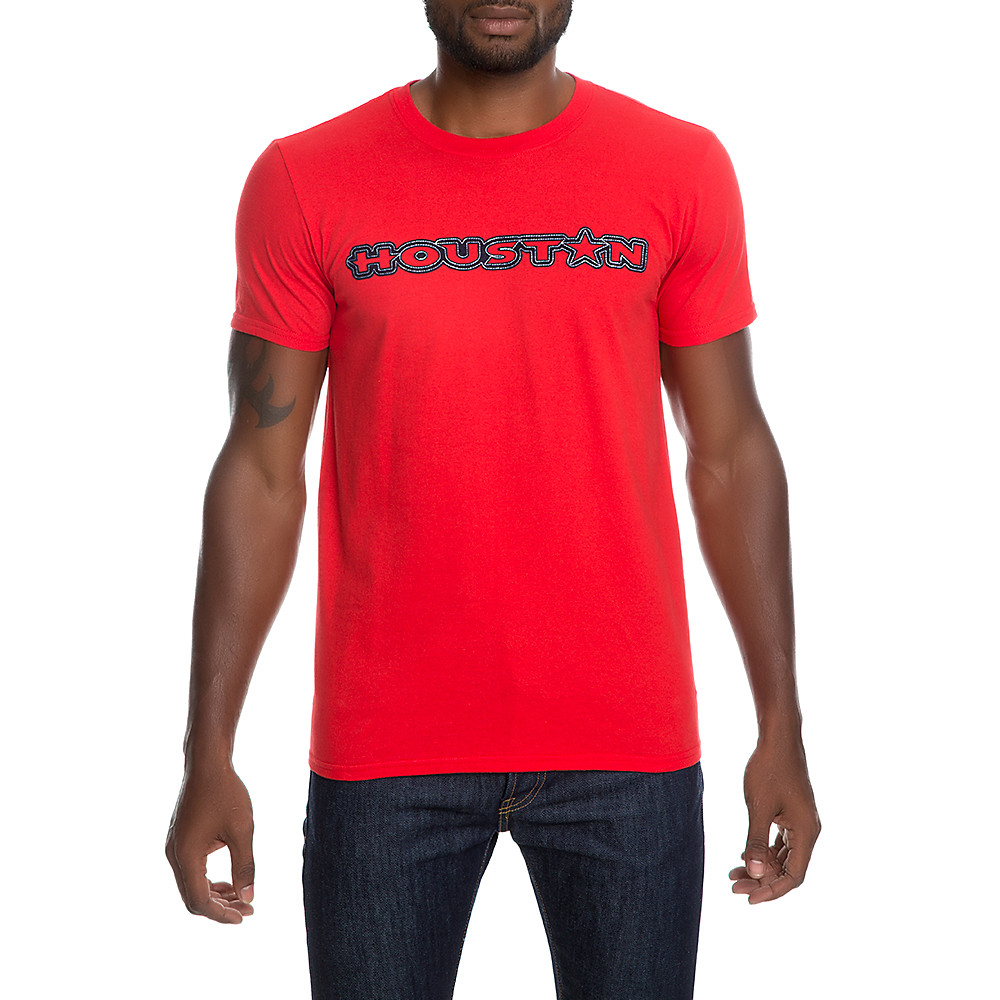 Houston Tee Red/Navy