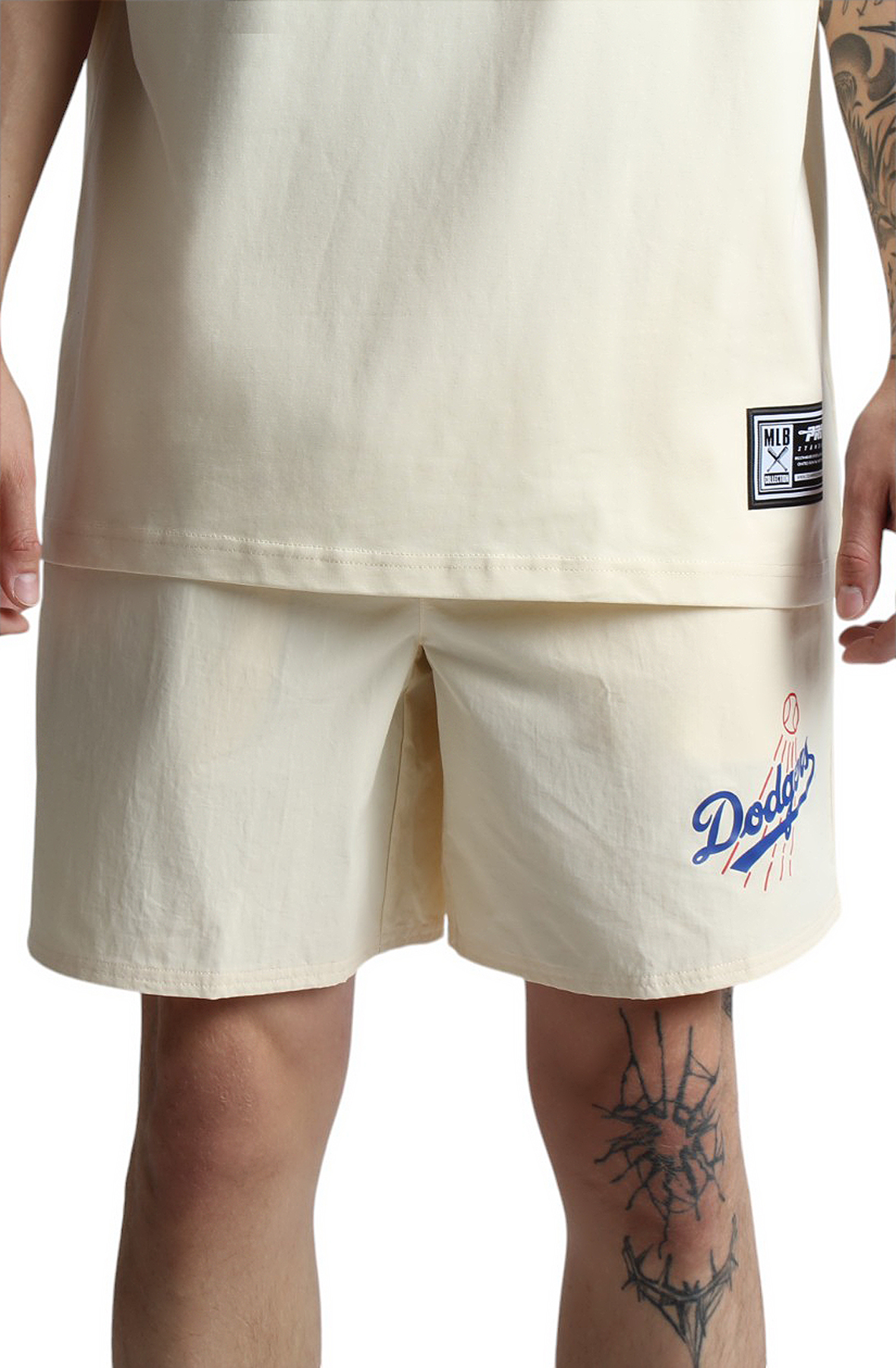 MLB  Los Angeles Dodgers Heritage Collection Vintage Woven Shorts