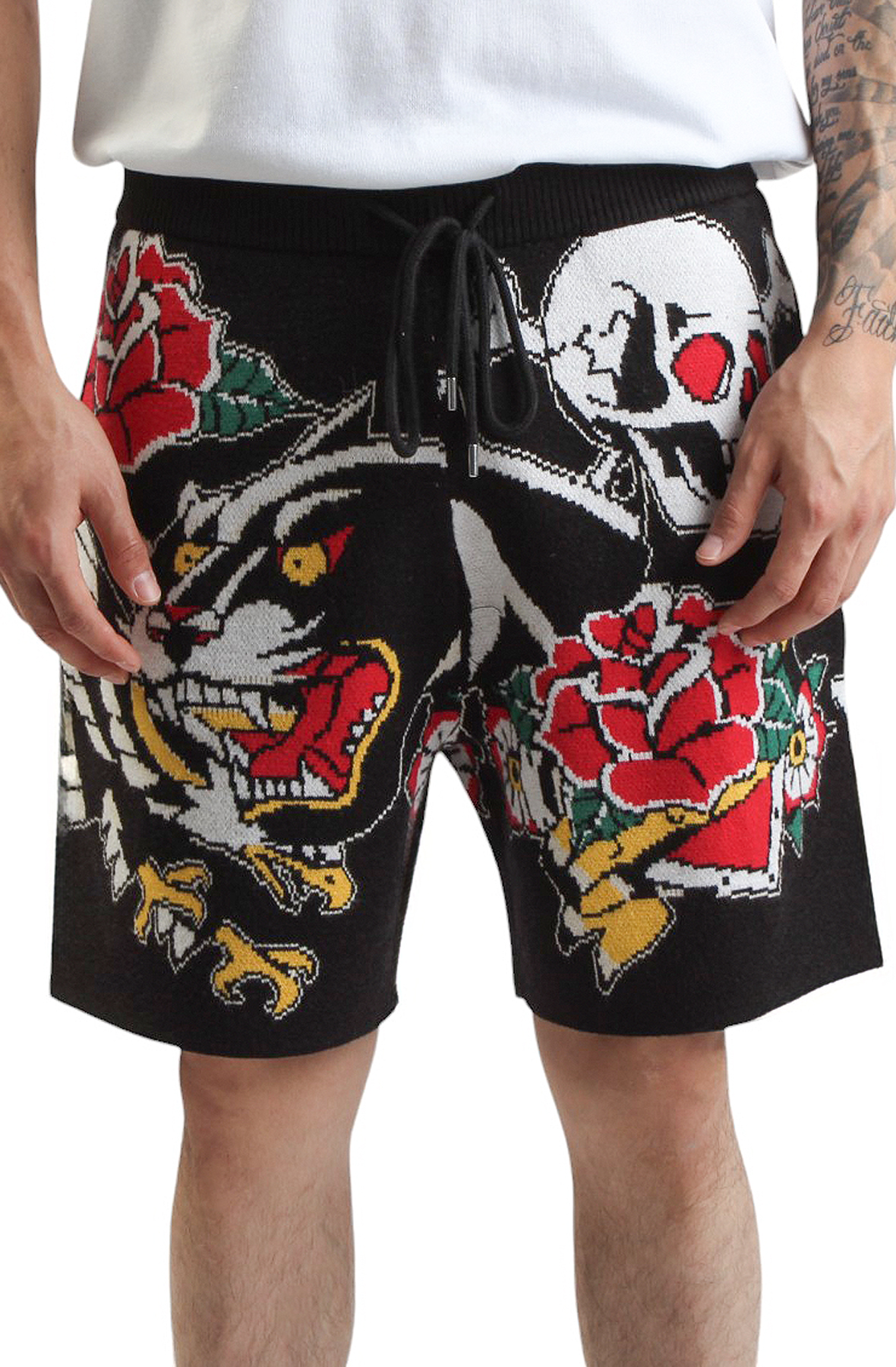 Panther Knit Shorts