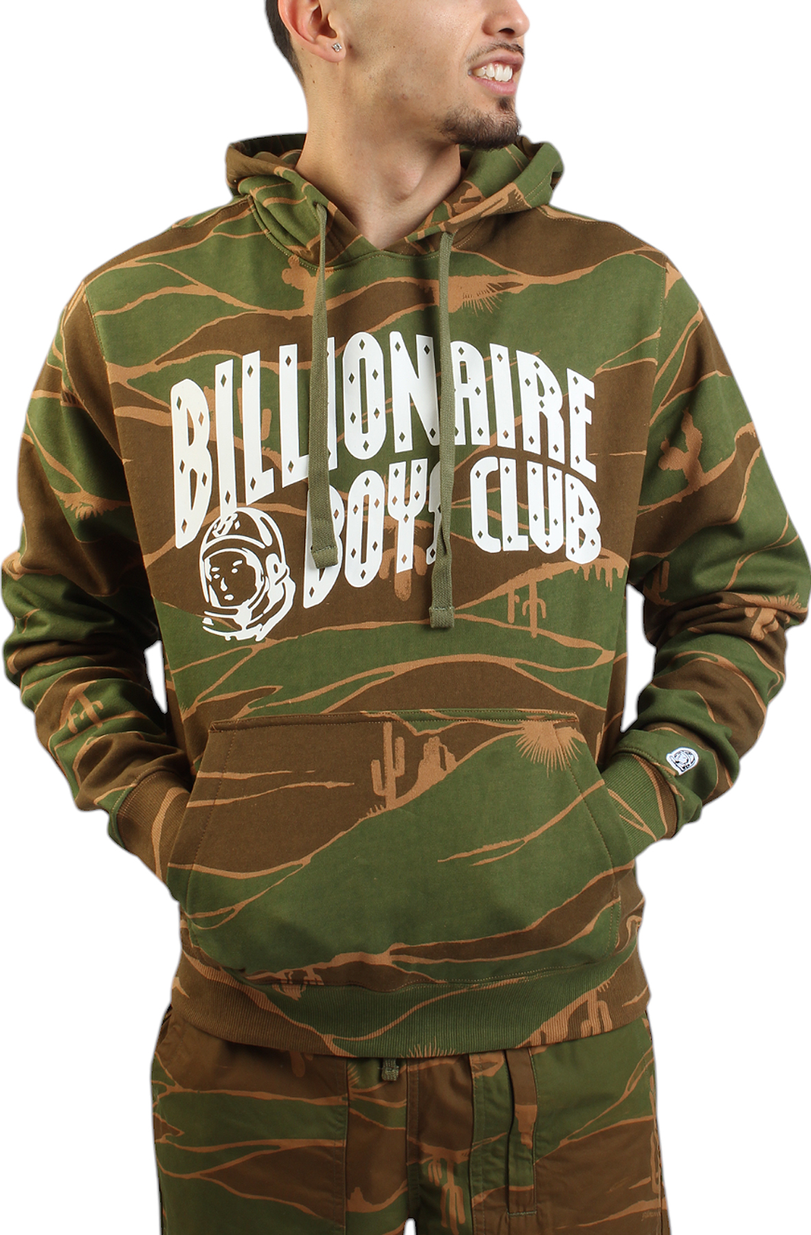 Camo arch hoodie