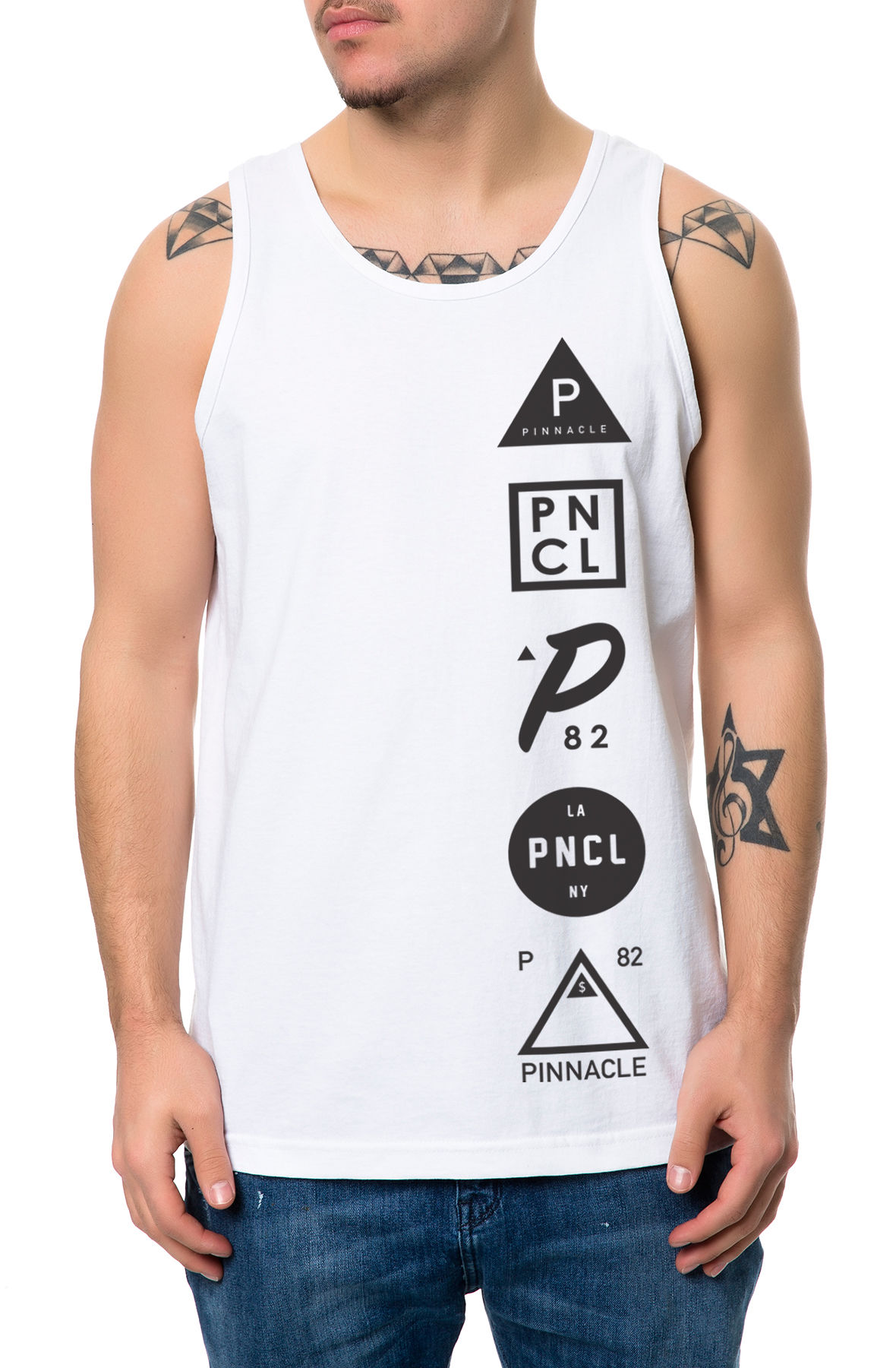 The Flight Tank Top in White