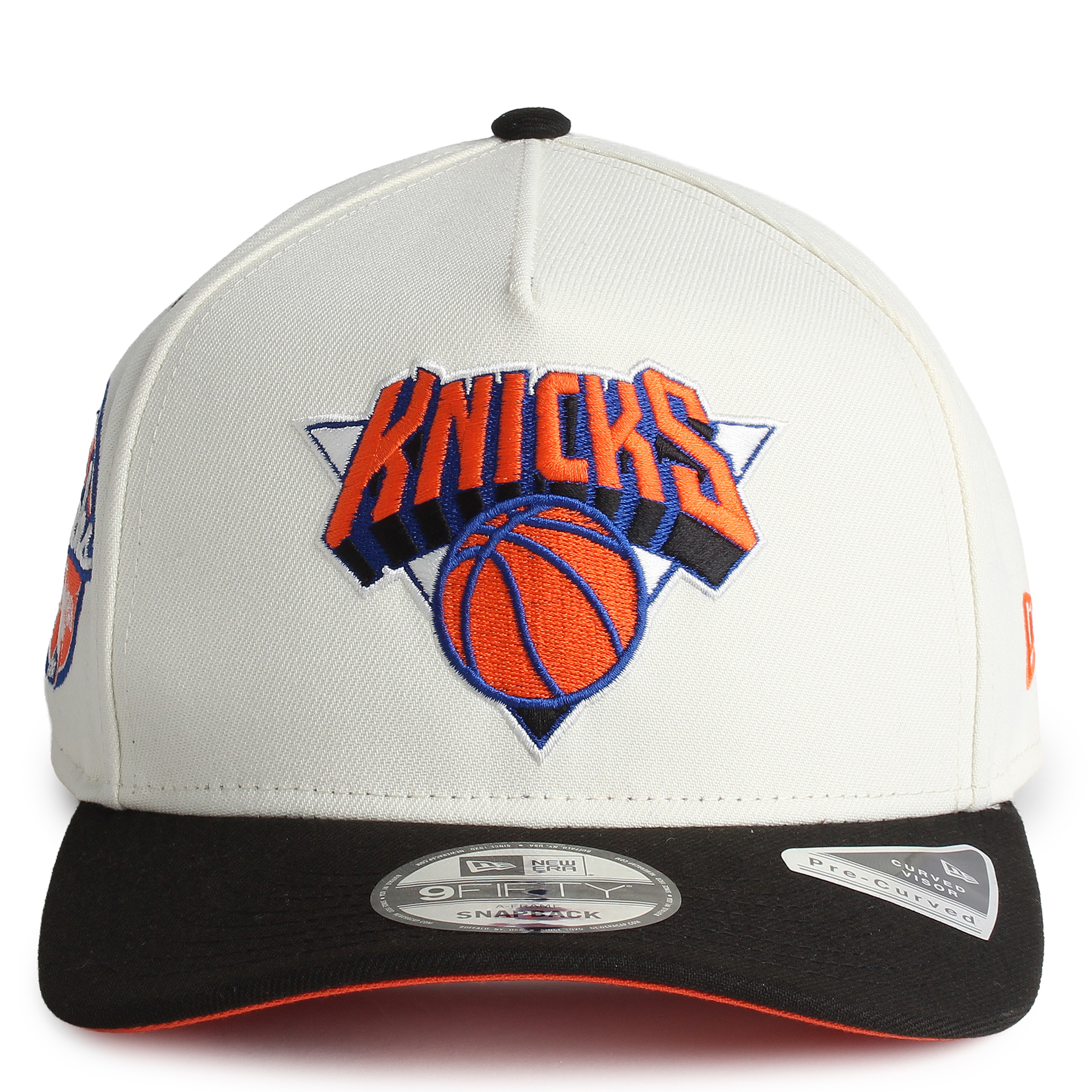 NBA New York Knicks 9FIFTY A-Frame Pre-Curved Snapback