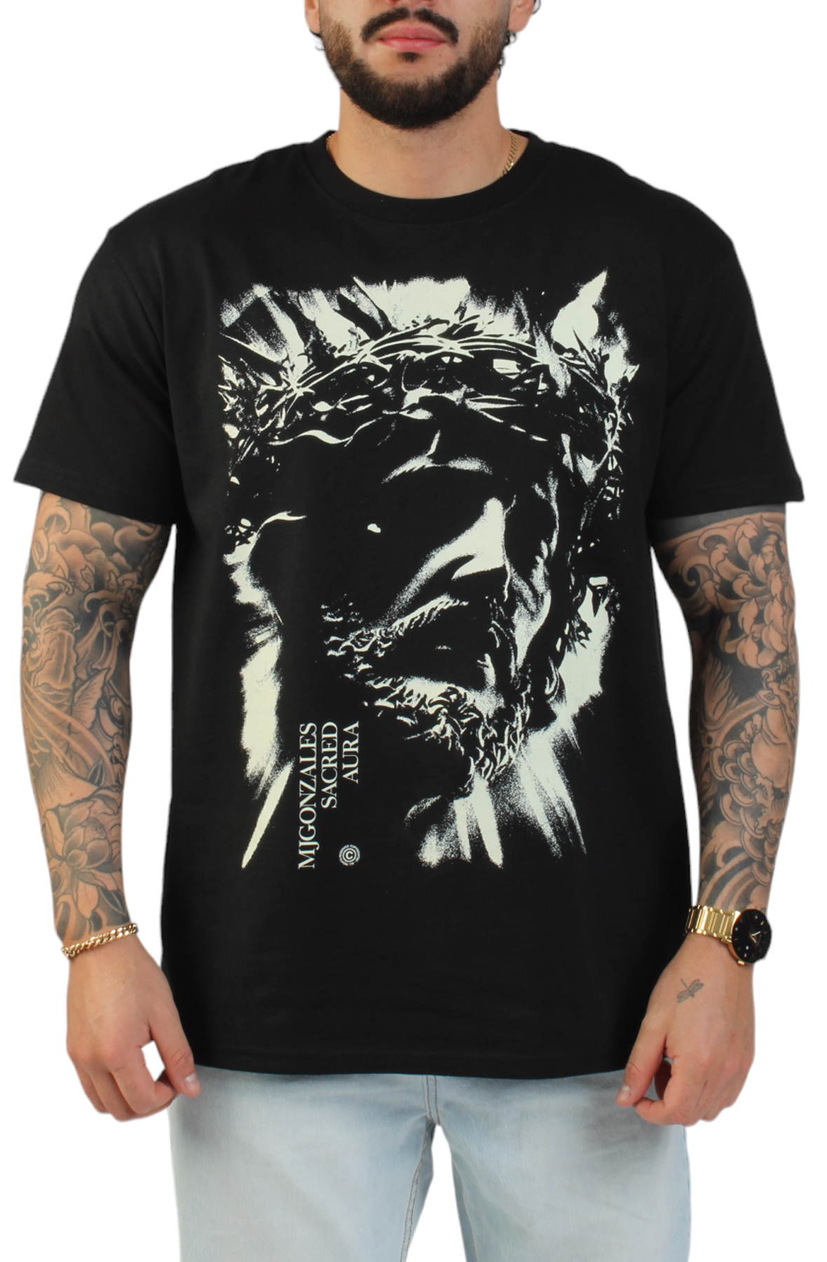 Sacred Aura Face T-Shirt