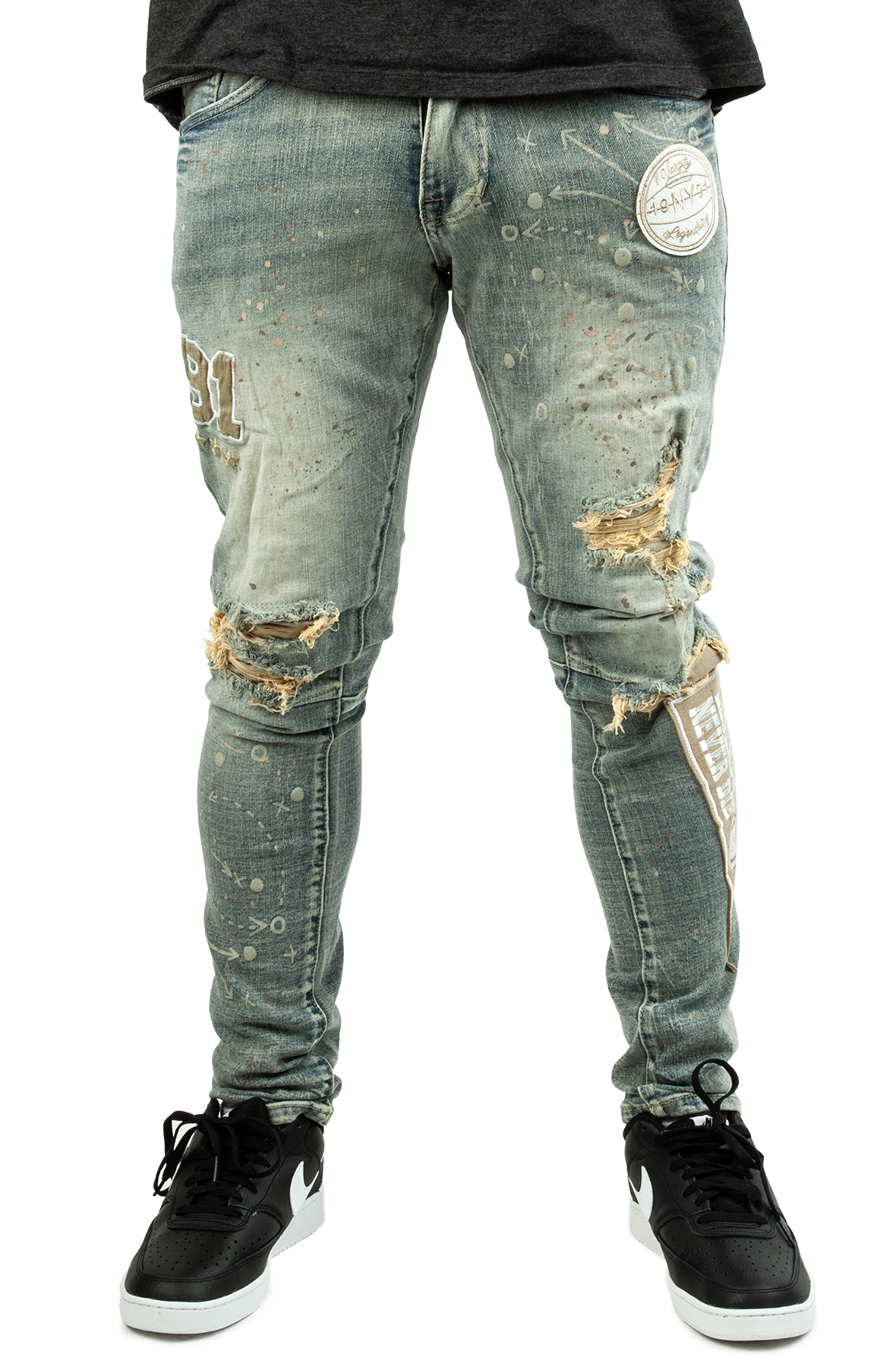 Varsity Detailed Jean