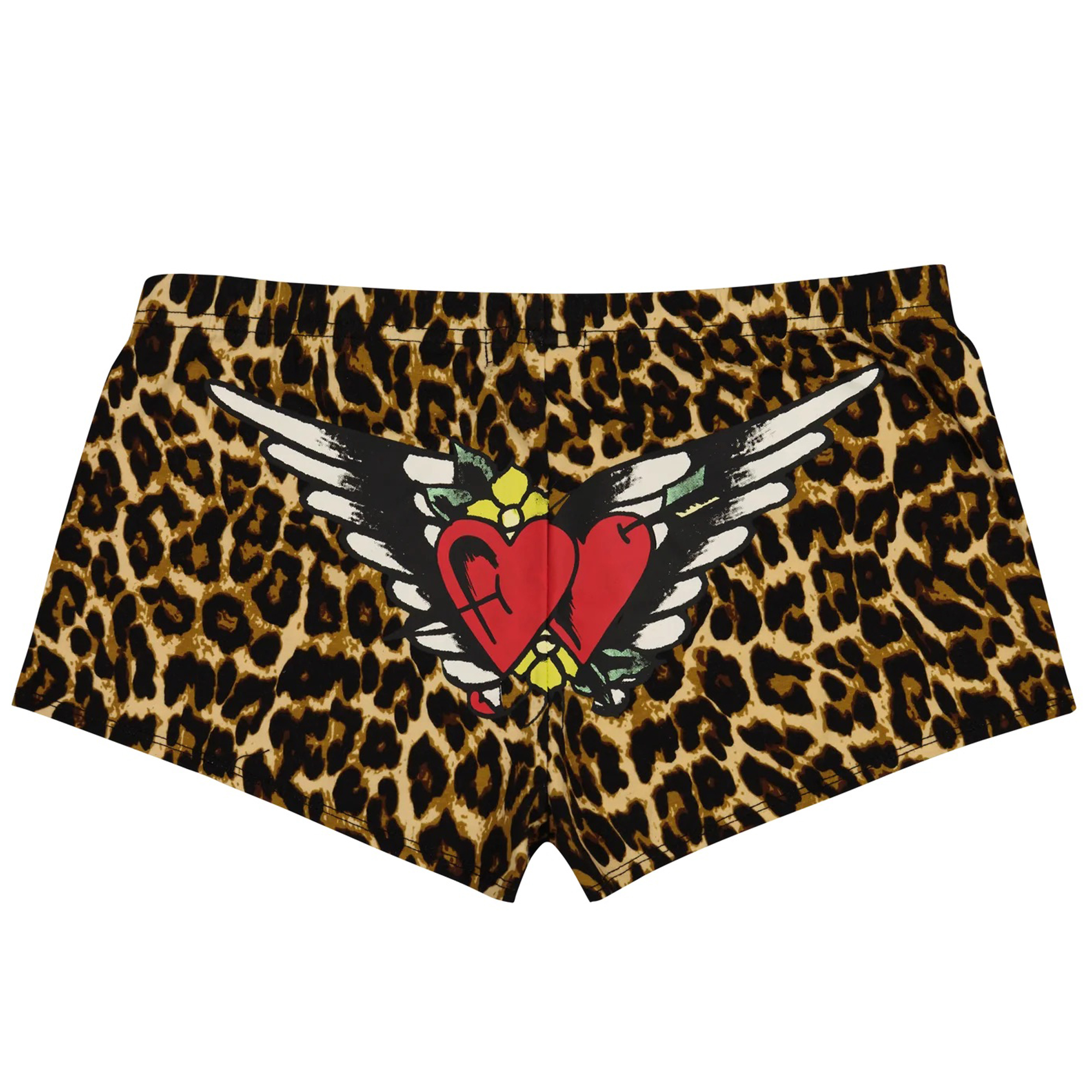 Leopard Booty Shorts