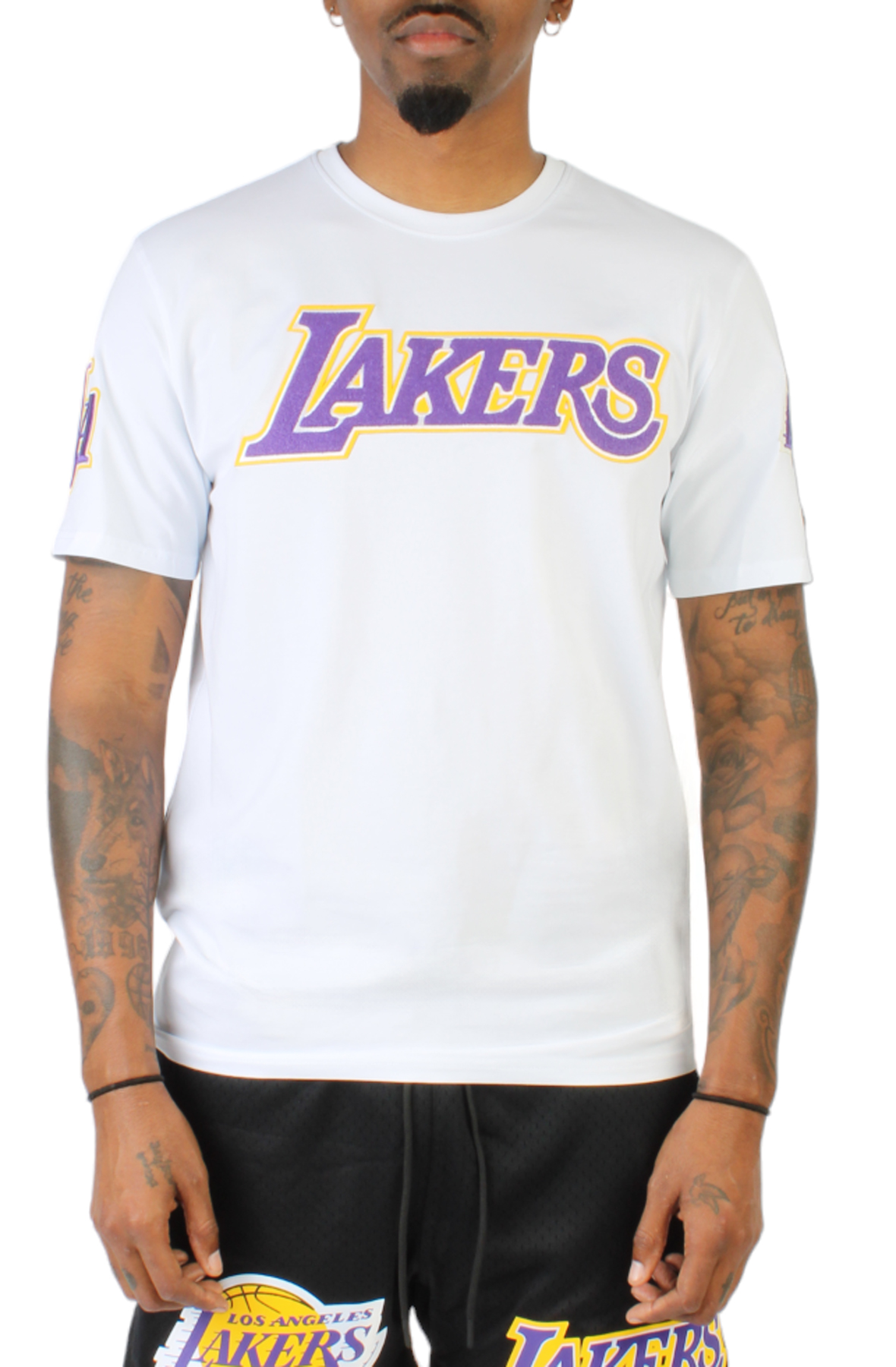 Mitchell & Ness Los Angeles Lakers Short Violet - Burned Sports