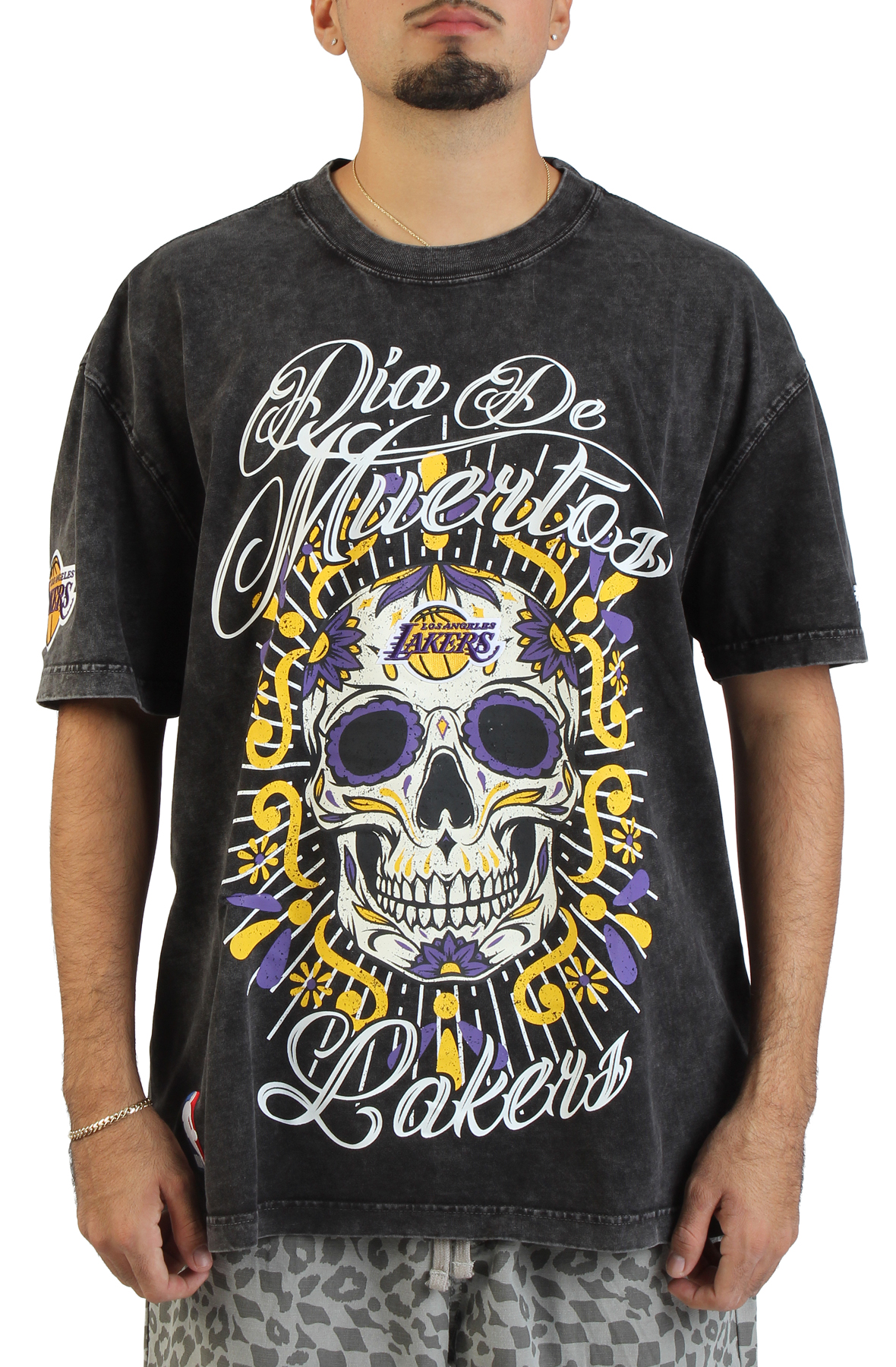 Los Angeles Lakers Dia De Muertos T-Shirt