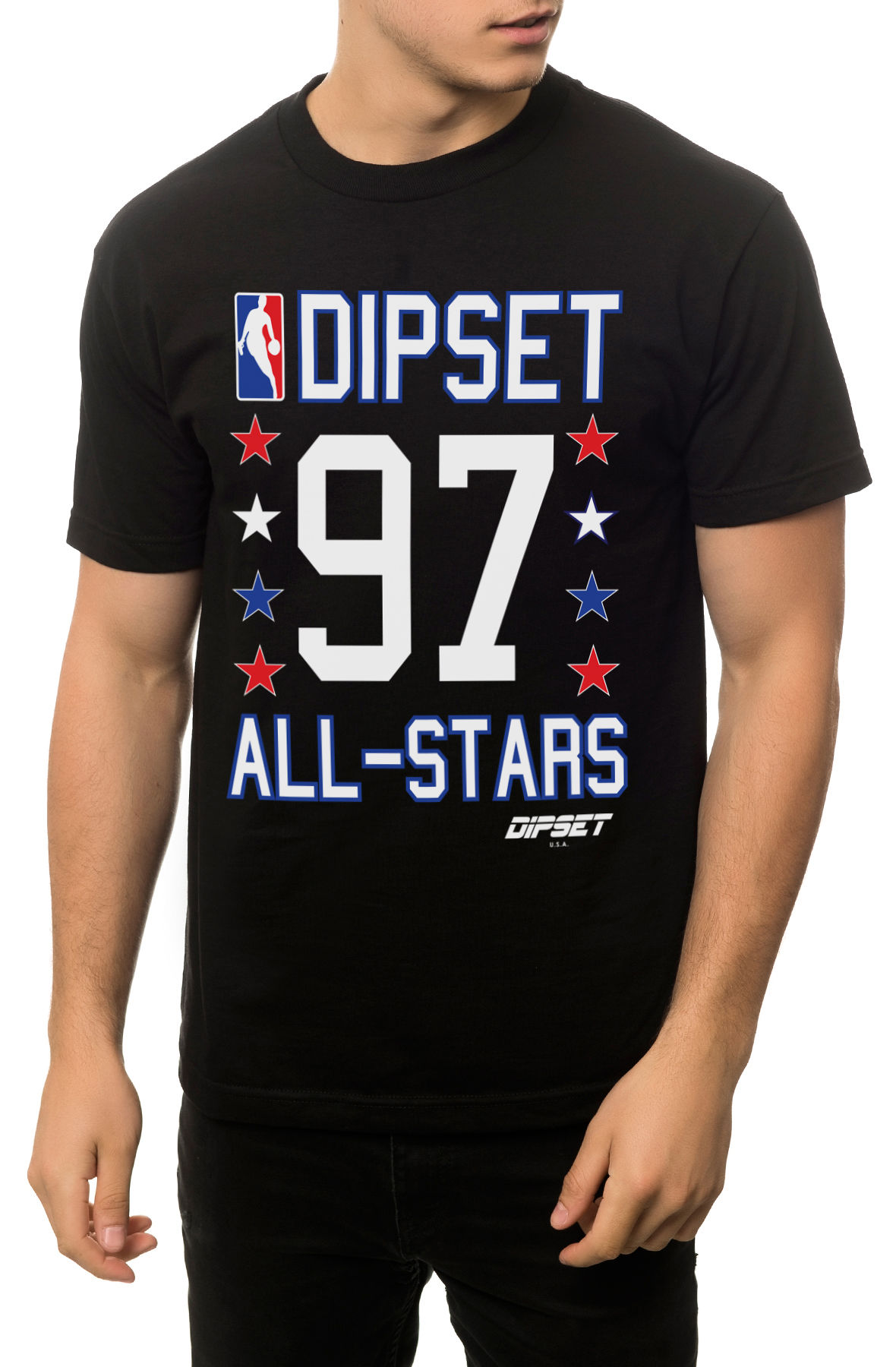 The Dipset All Stars Tee in Black