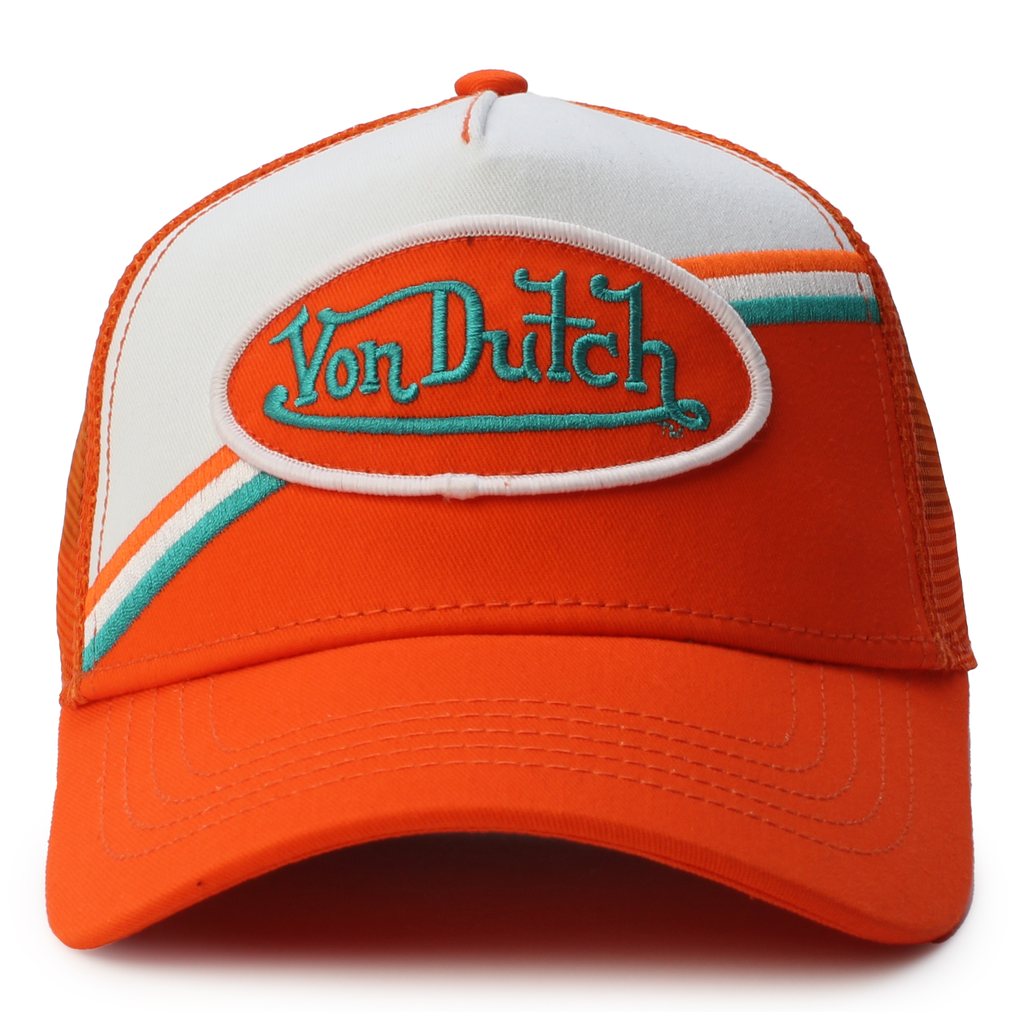 VONDUTCH Von Dutch Trucker Hat VDWB4HT071-ORNG Karmaloop