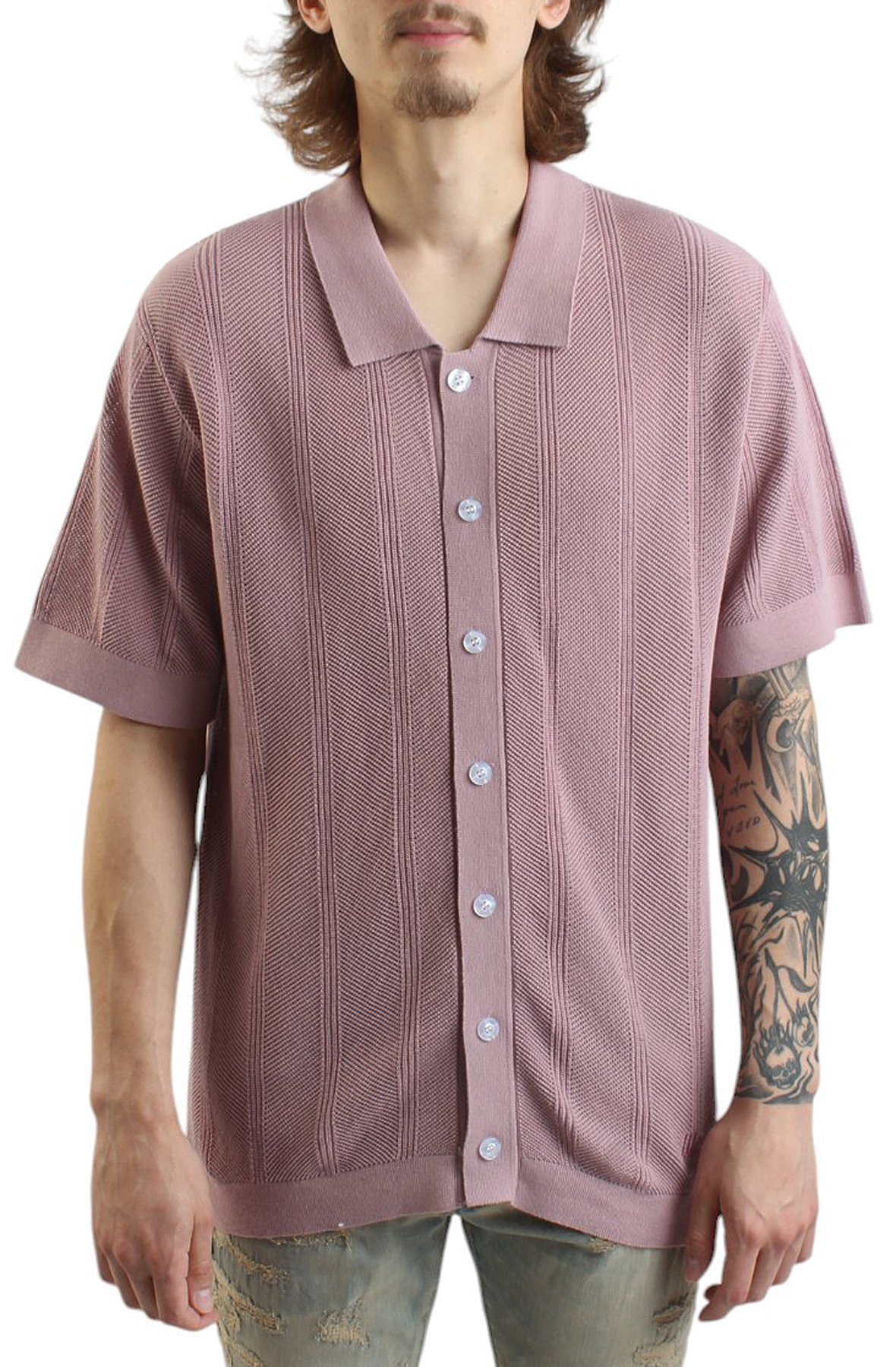 Kash Knit Polo Sweater