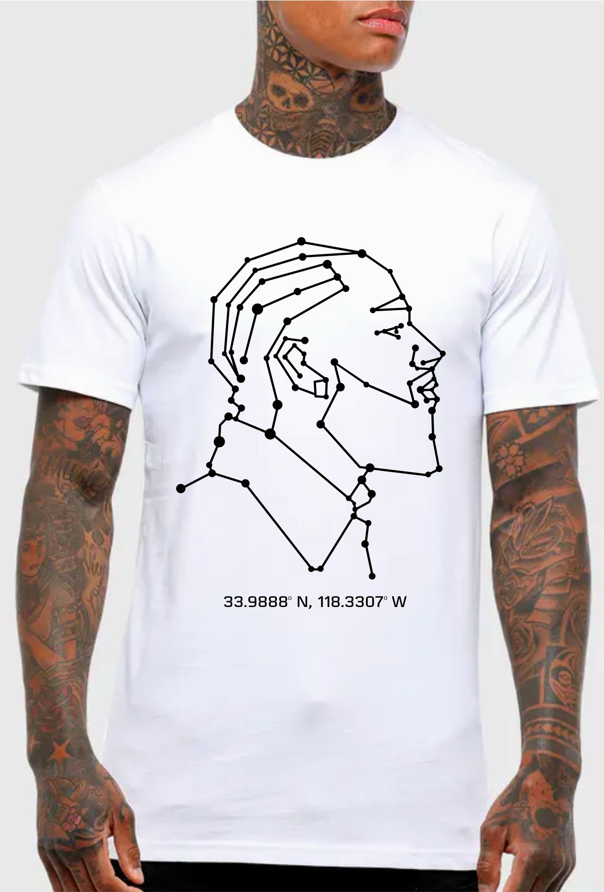 Nipsey Constellation T-Shirt in White