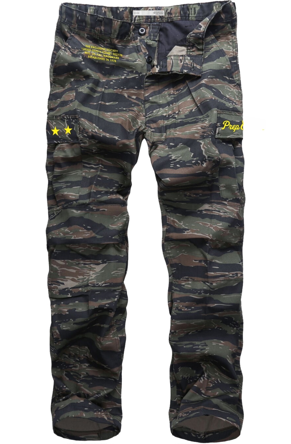 Camo Stars Tiger Camo Caro Pants