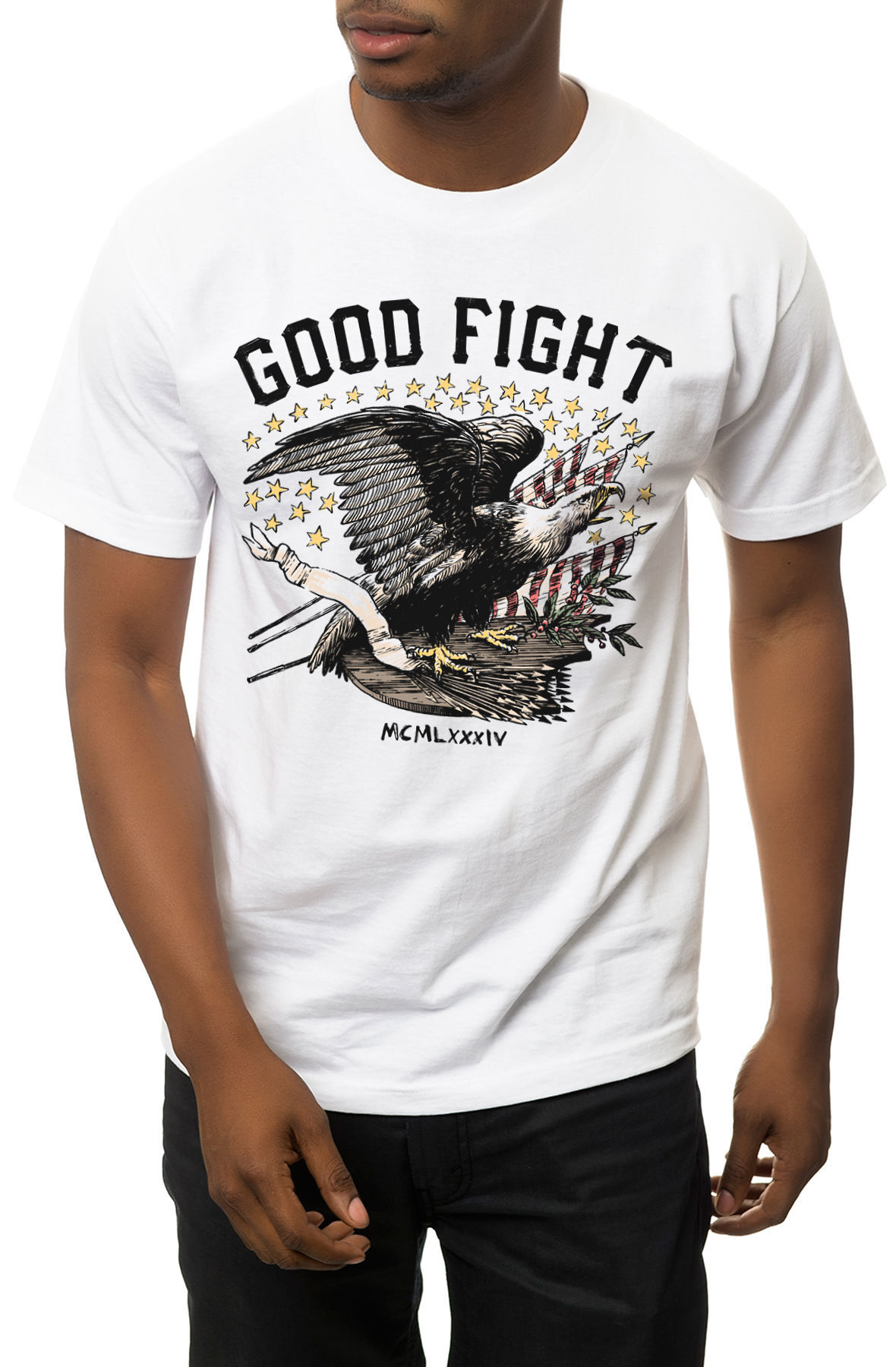 The Eagle Tee in White