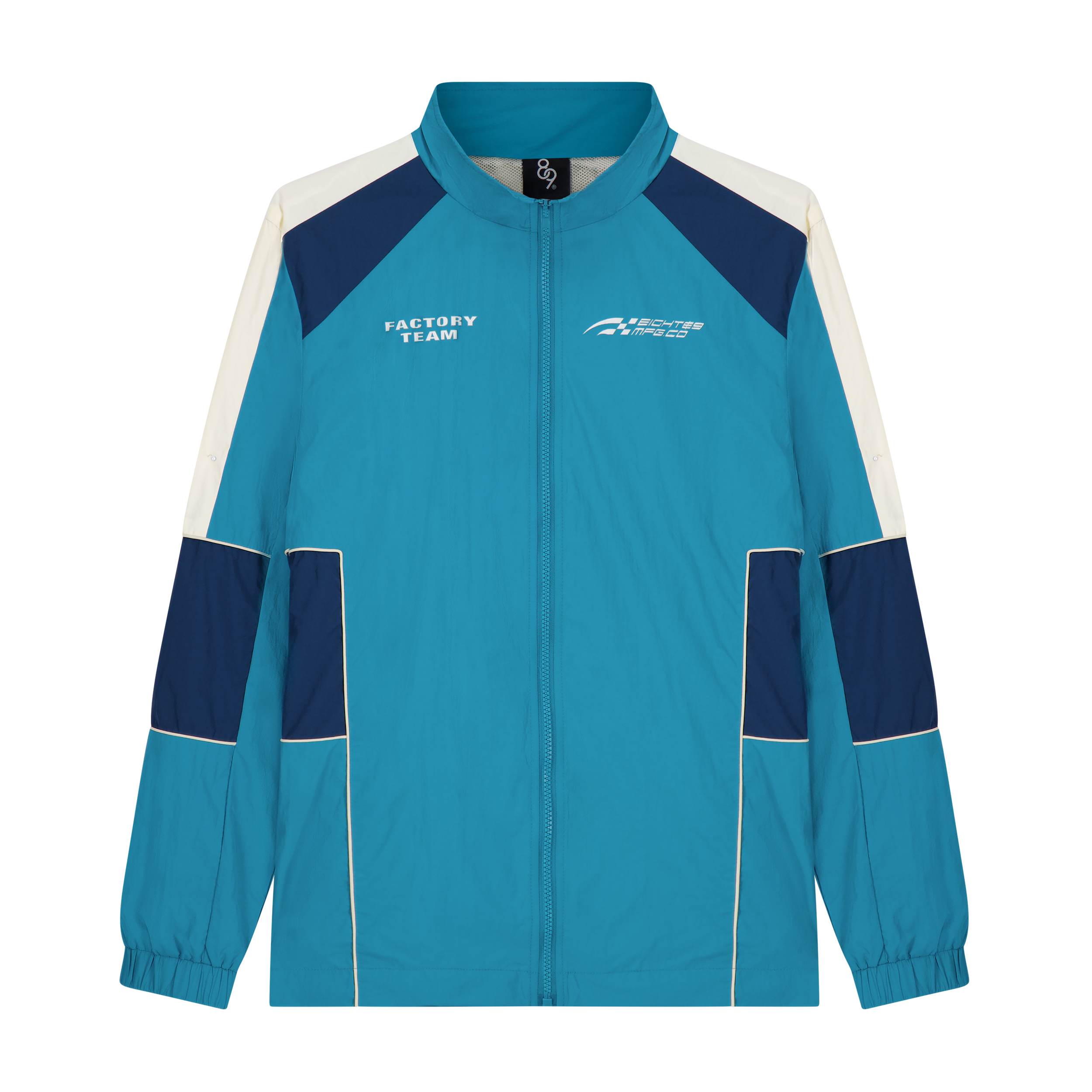 Factory Team Dark Teal Nylon Jacket