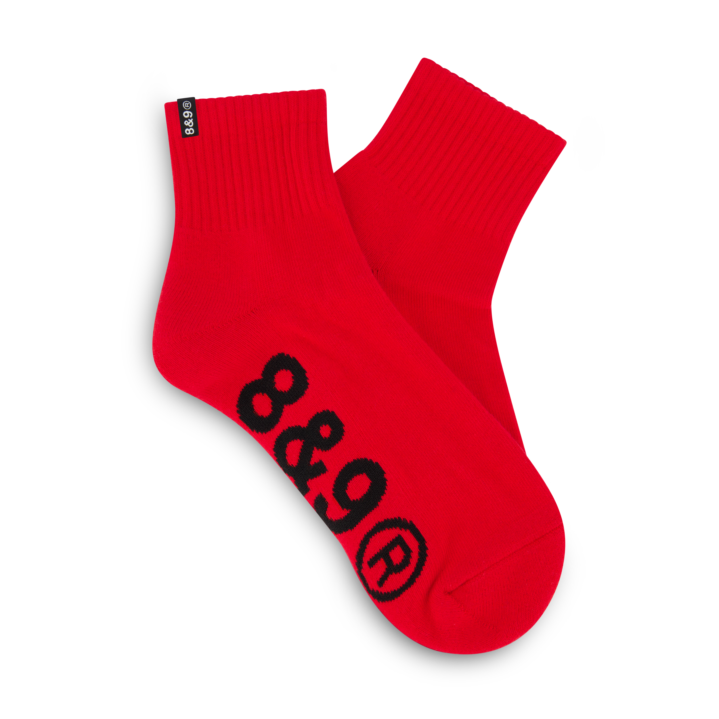 Grand Prix Low Socks Red