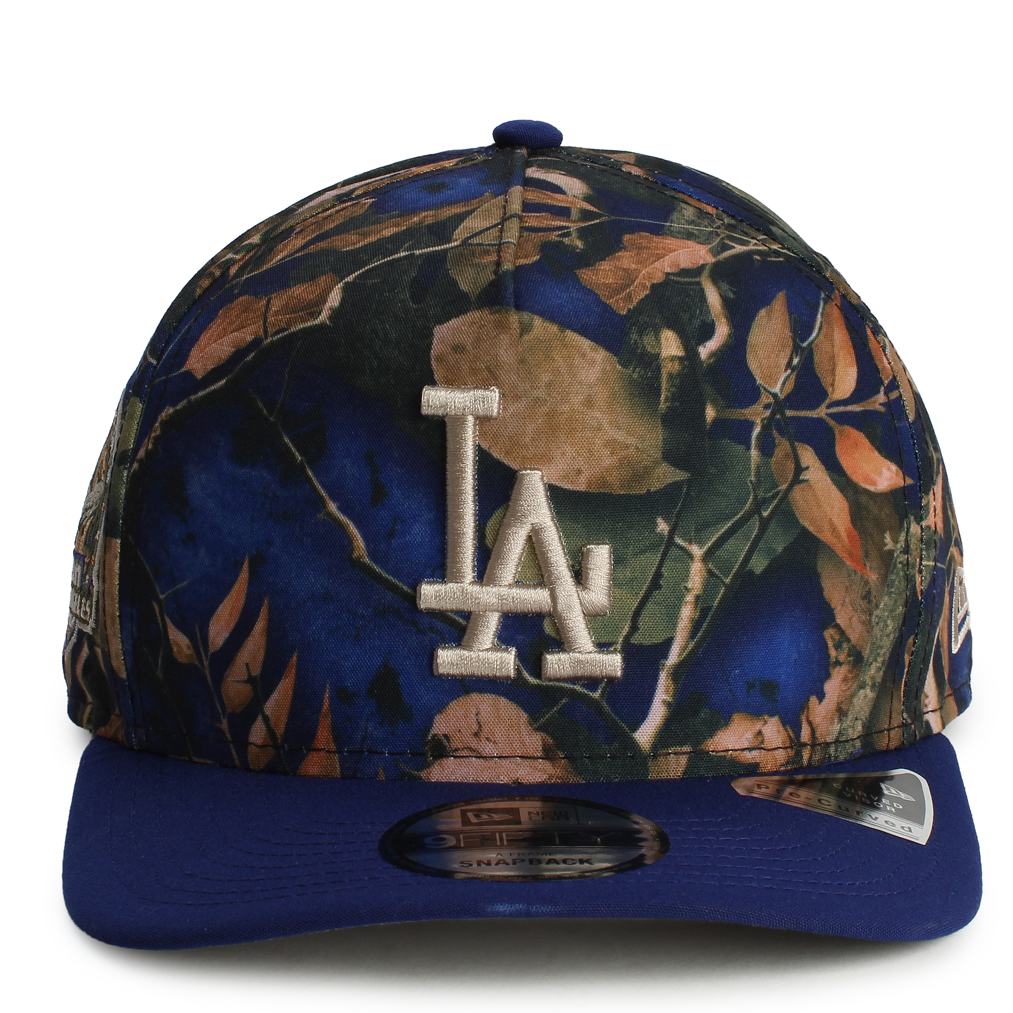 MLB Los Angeles Dodgers 9FIFTY AF Pre-Curved Leaves Snapback