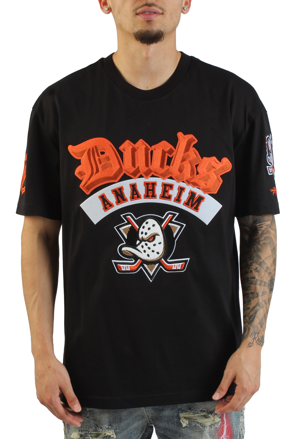 NHL Anaheim Ducks Drop Shoulder T-Shirt