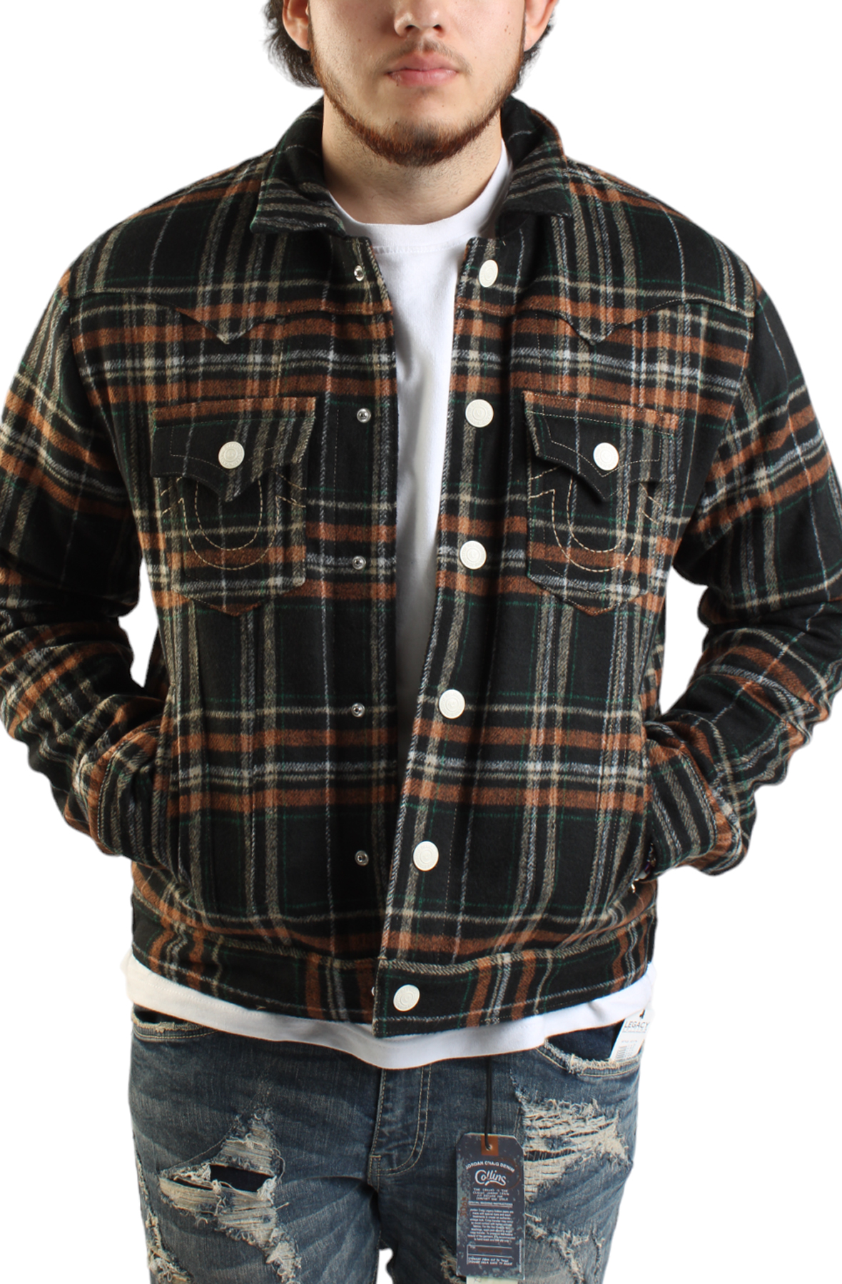 Jimmy Plaid Quilted Flannel Jacket