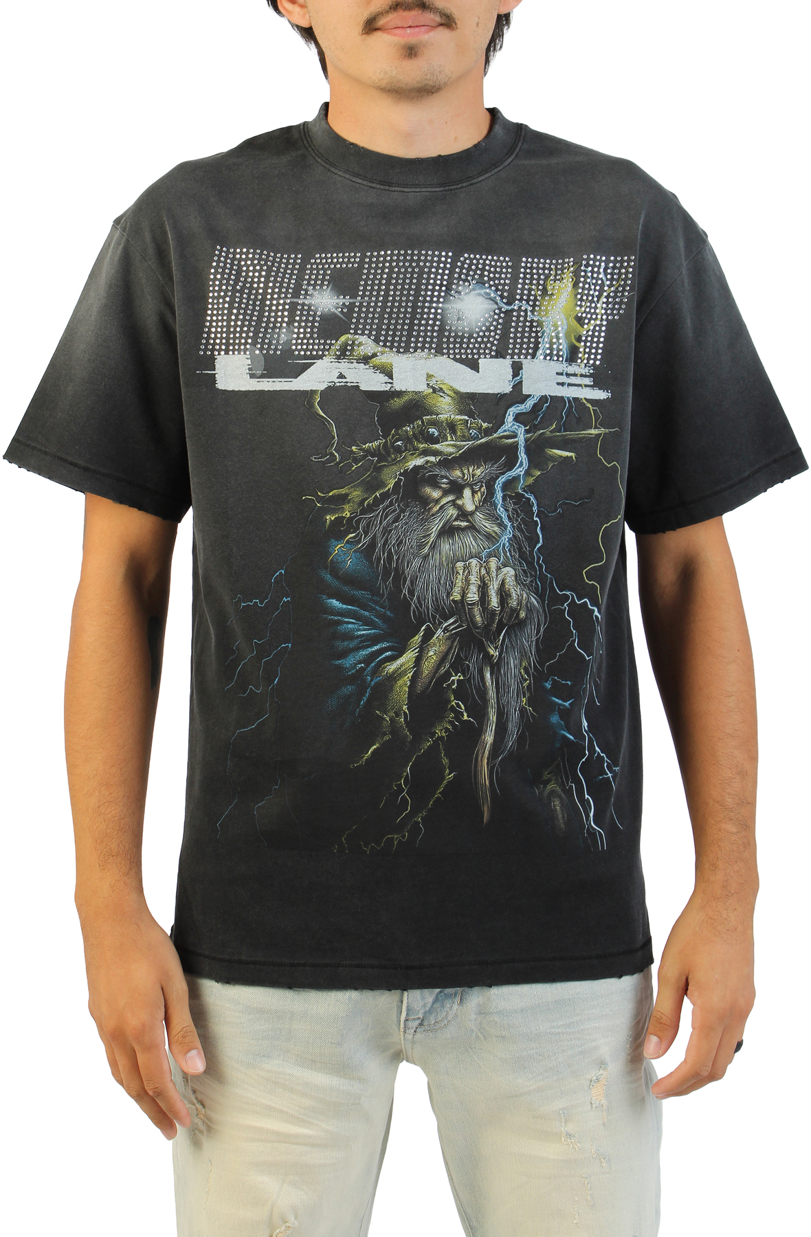 MEMORY LANE Grendel Wizard T-Shirt ML-SMU26-1005BLK - Karmaloop