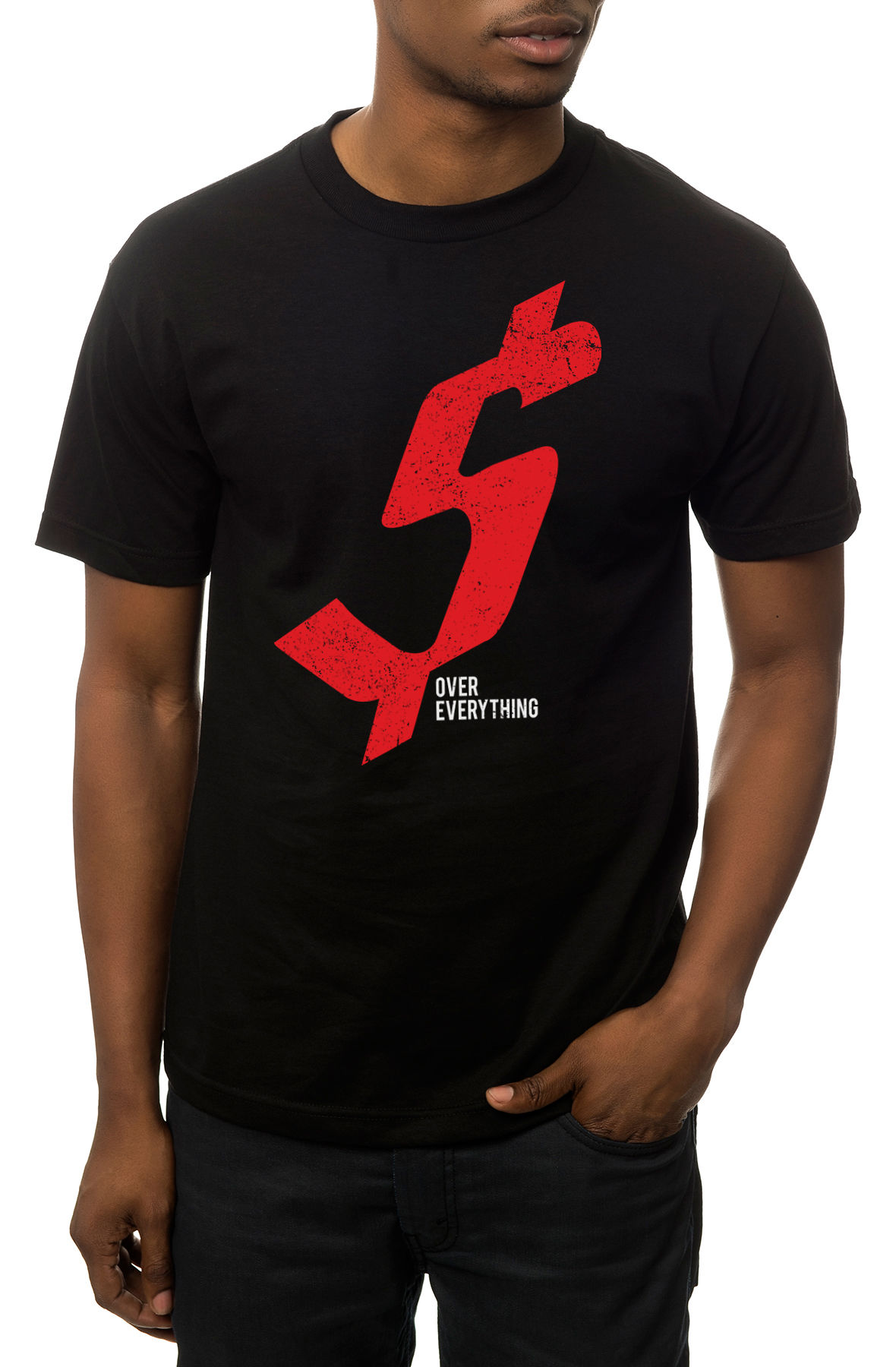 The Over Everything Tee in Black