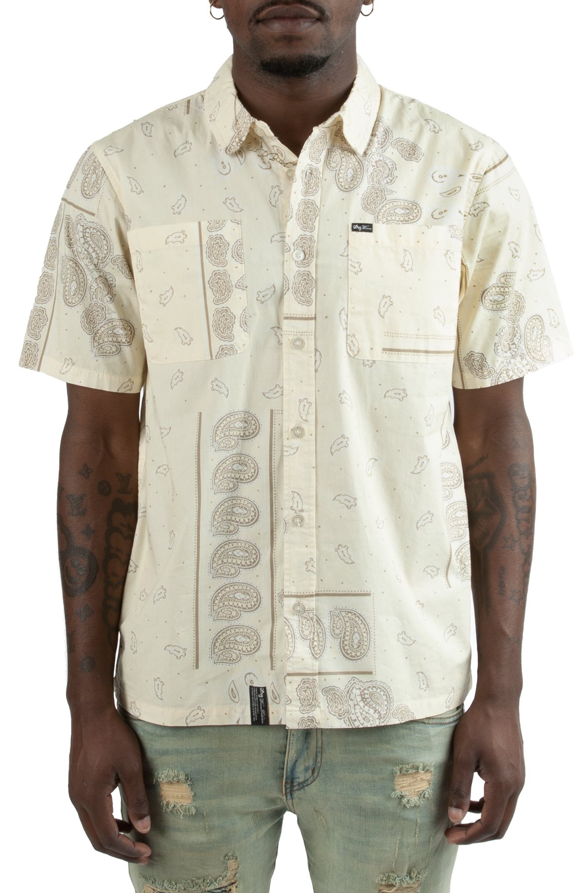 Trenchtown Paisley Woven Shirt