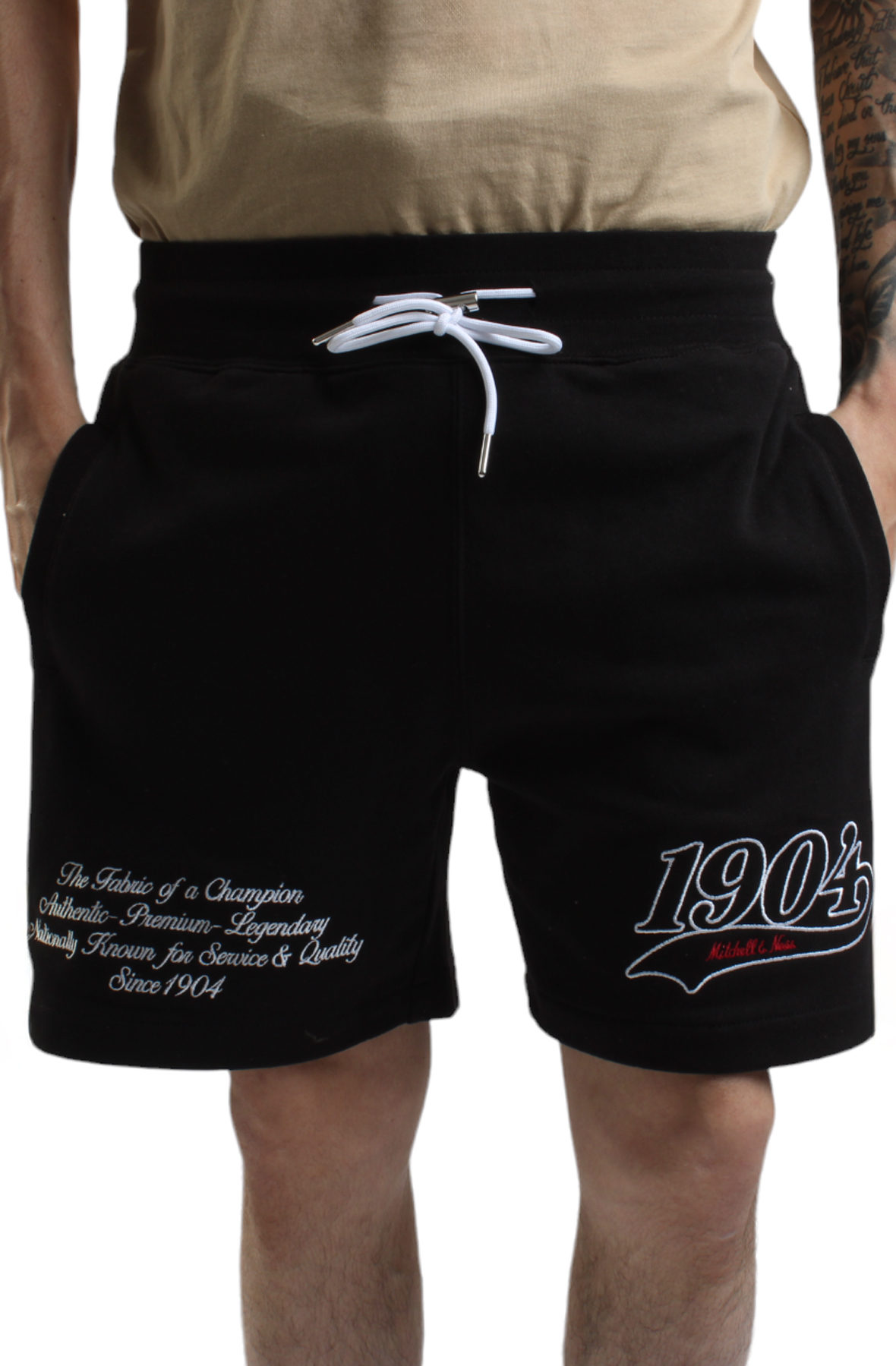 Branded French Terry Shorts
