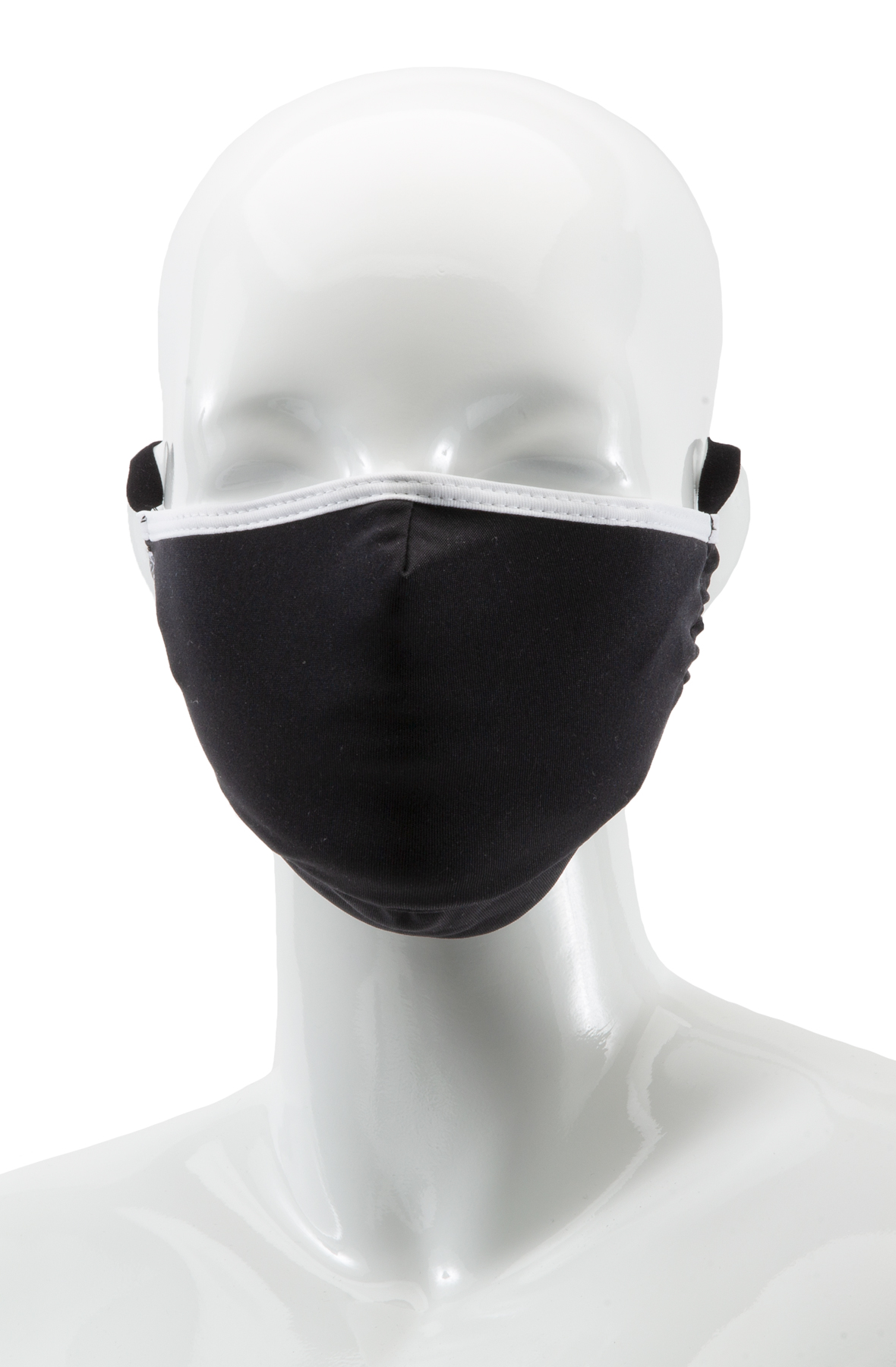viral guard pro mask in black/white