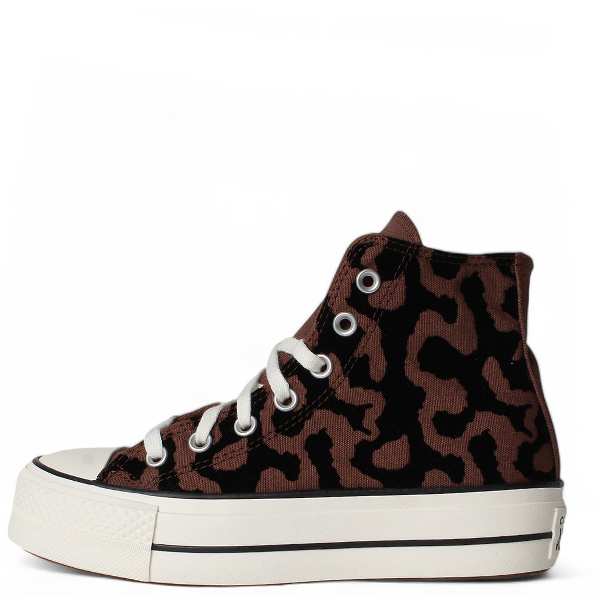 All Star Lift Platform Leopard Remix