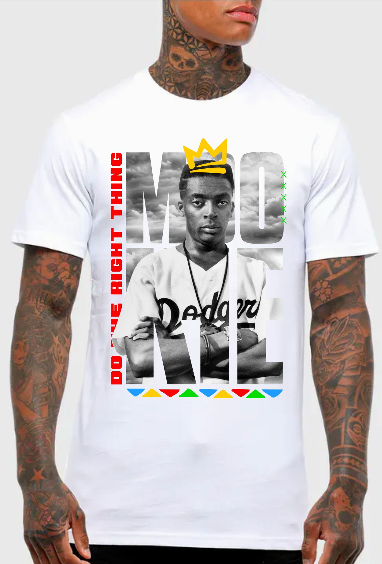 Mookie DTRT T-Shirt in White