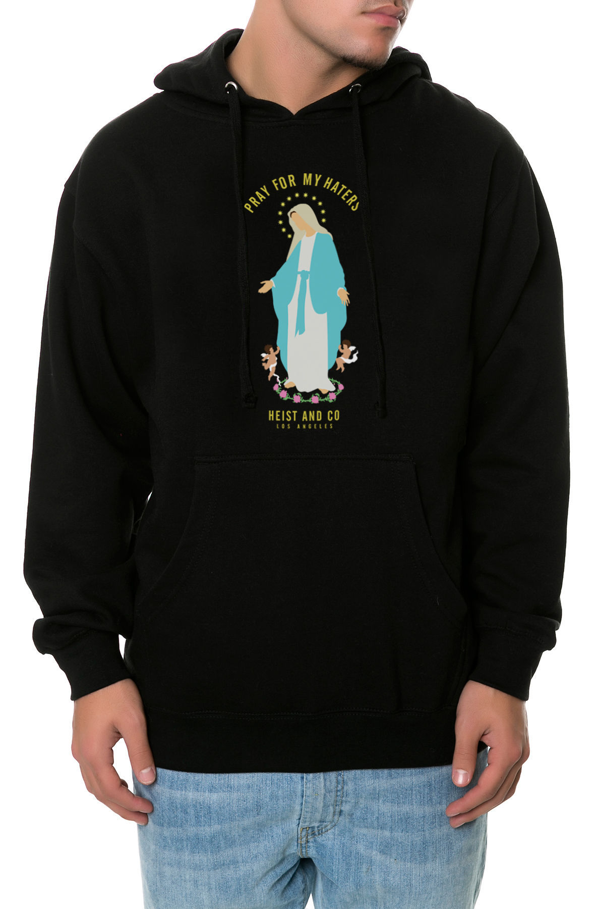 The Pray for My Haters 2 Hoodie in Black